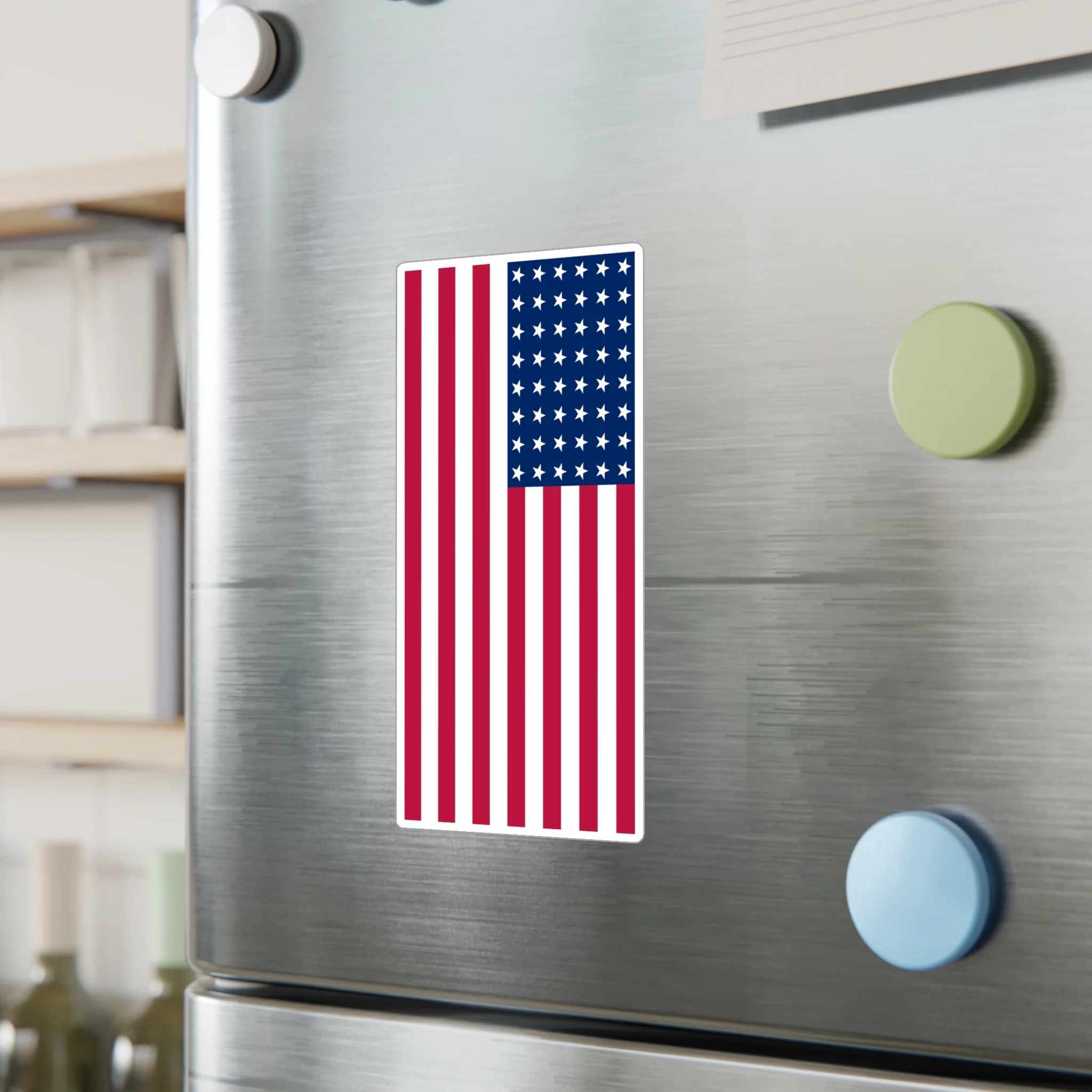 48-Star American Flag Decal (Right-side) (indoor and outdoor use) - Image 12