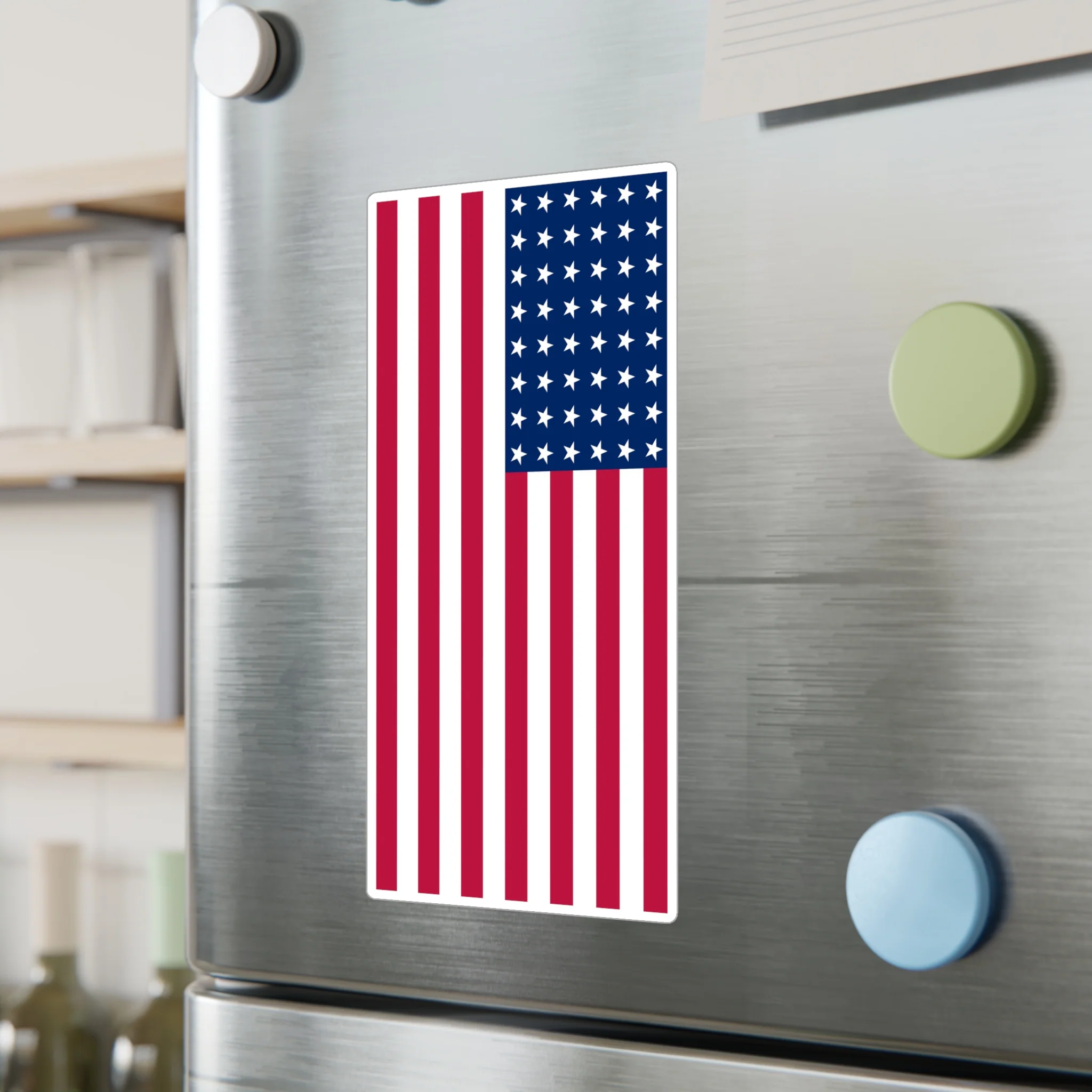 48-Star American Flag Decal (Right-side) (indoor and outdoor use) - Image 15