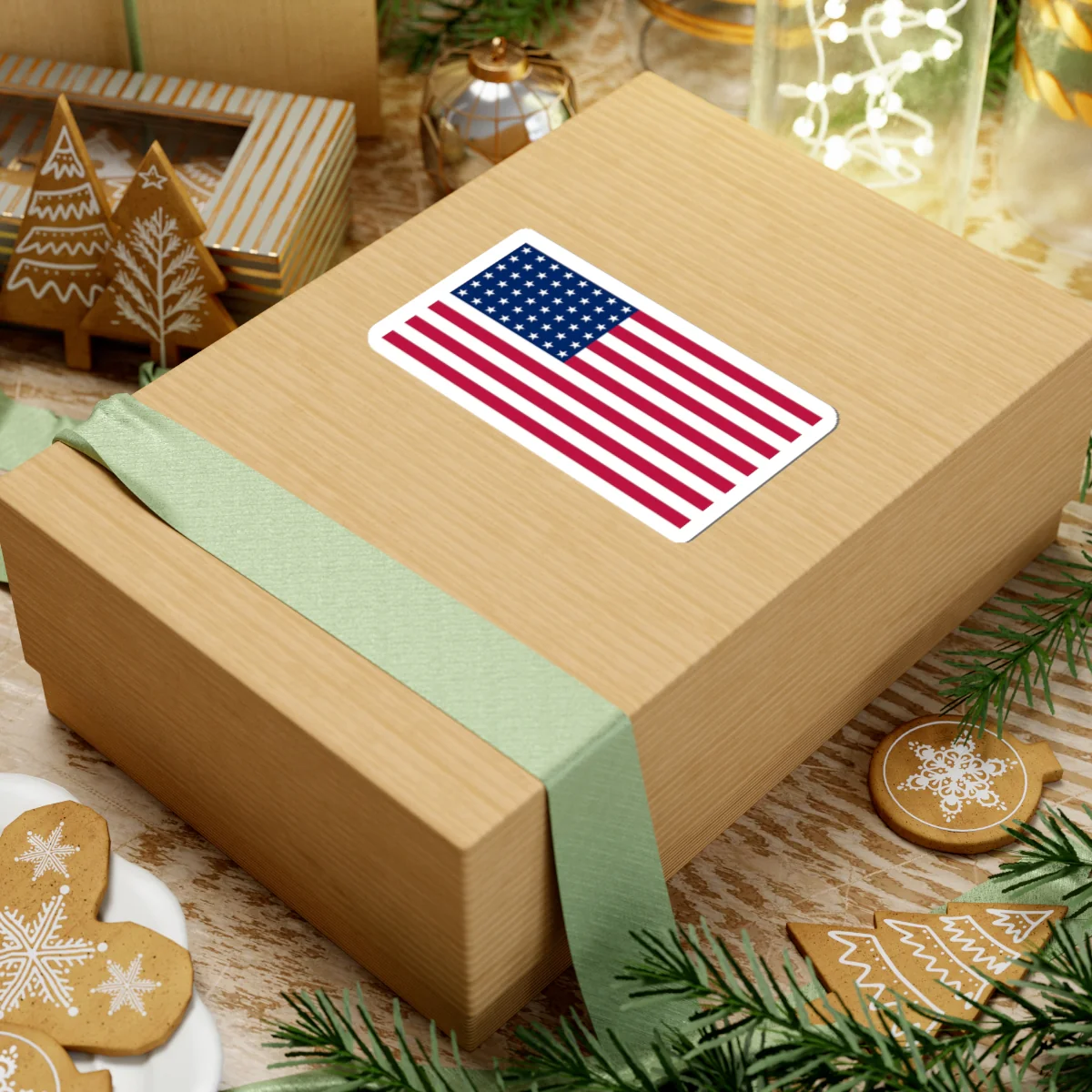 48-Star American Flag Sticker - Image 22
