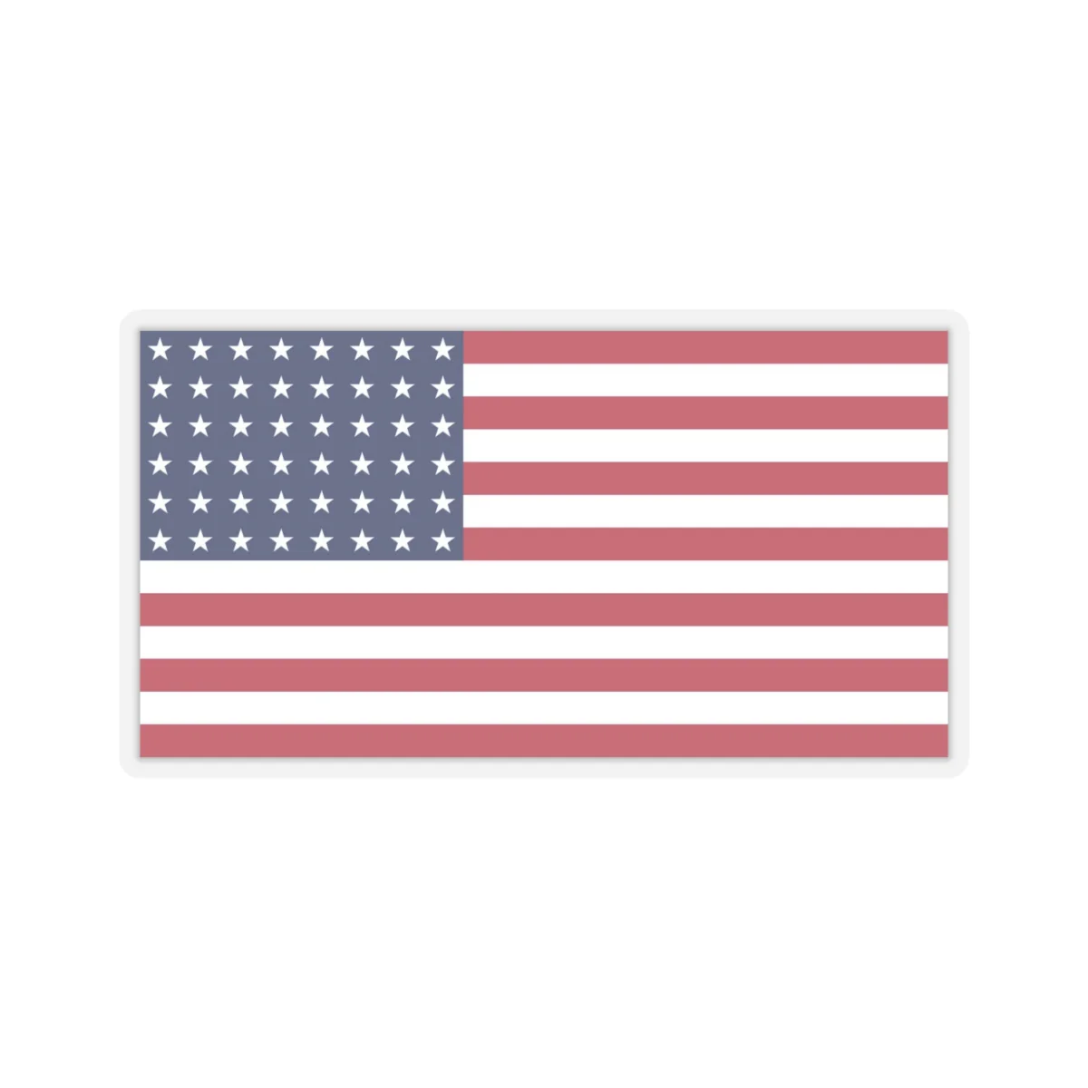 48-Star American Flag Sticker - Image 6