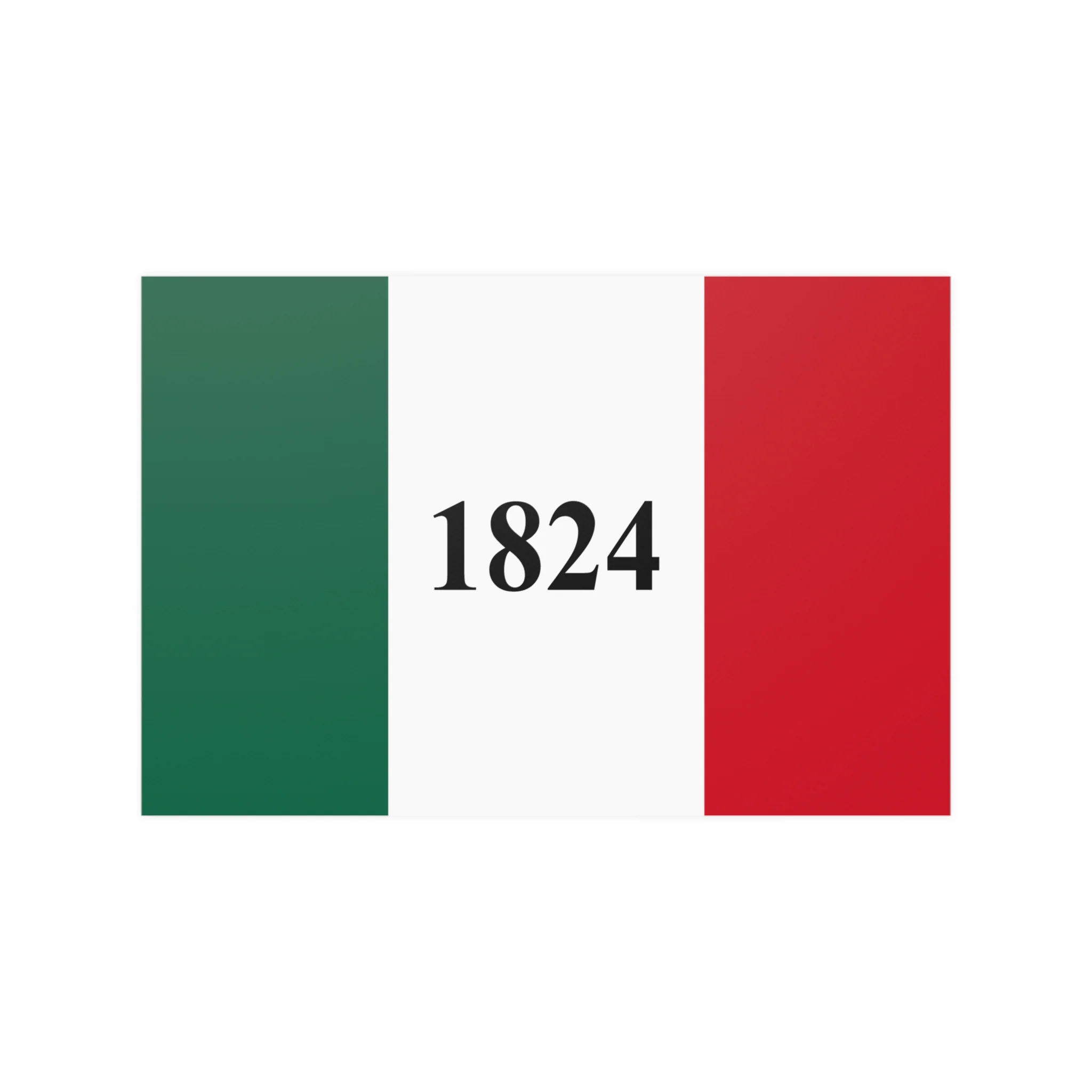 Alamo Flag Poster (1824 Flag) - Image 2