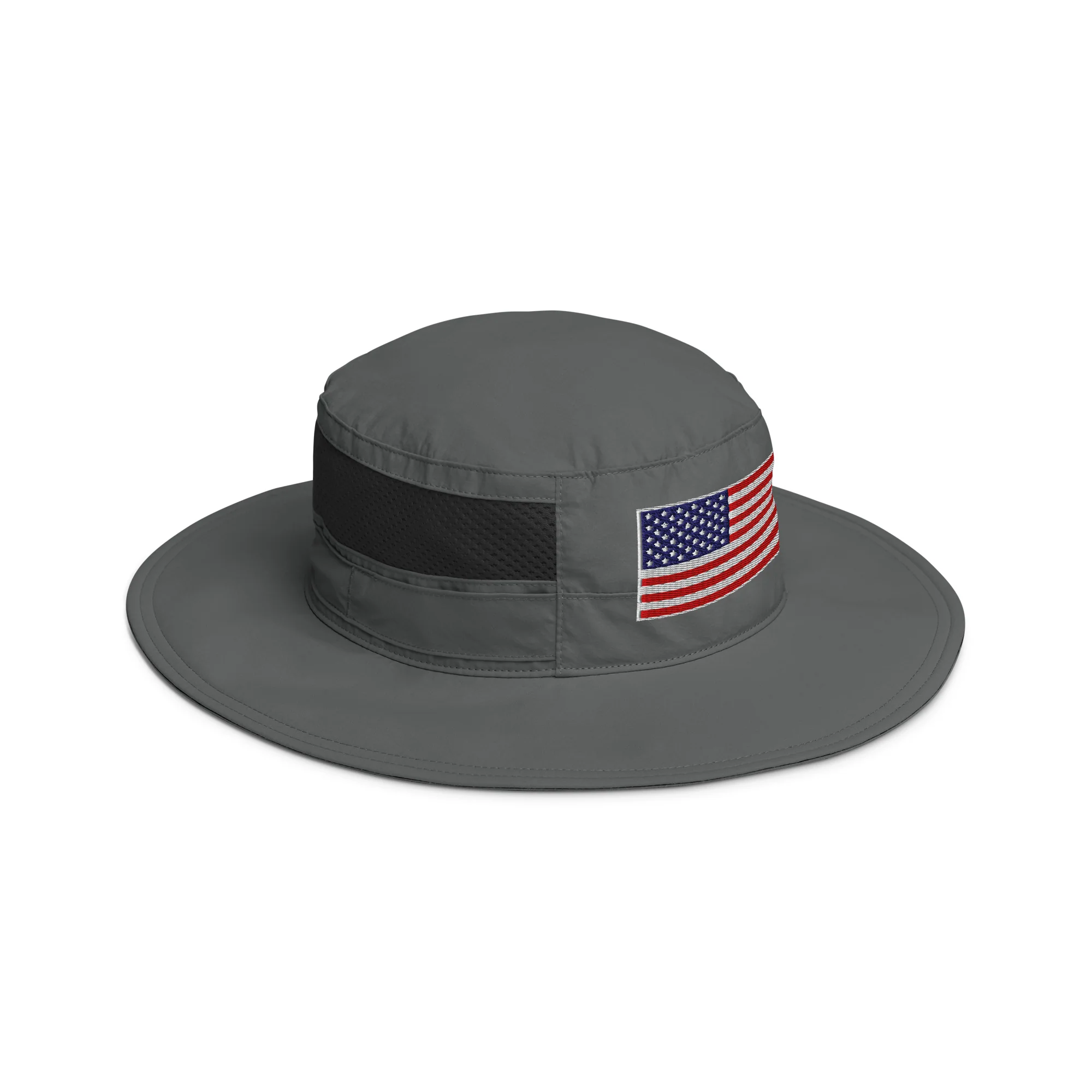 American Flag Boonie Hat – UPF 50 Sun Protection with a Fully Embroidered Flag - Image 11
