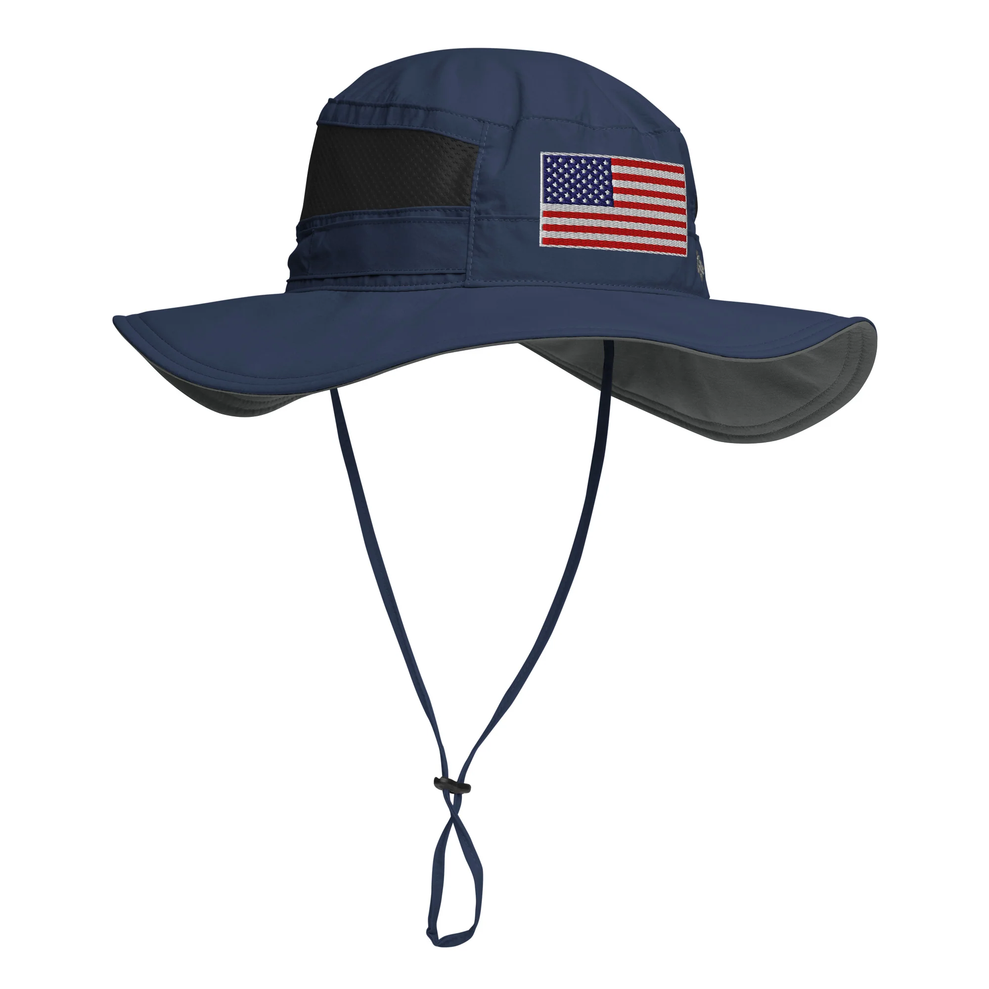 American Flag Boonie Hat – UPF 50 Sun Protection with a Fully Embroidered Flag - Image 2