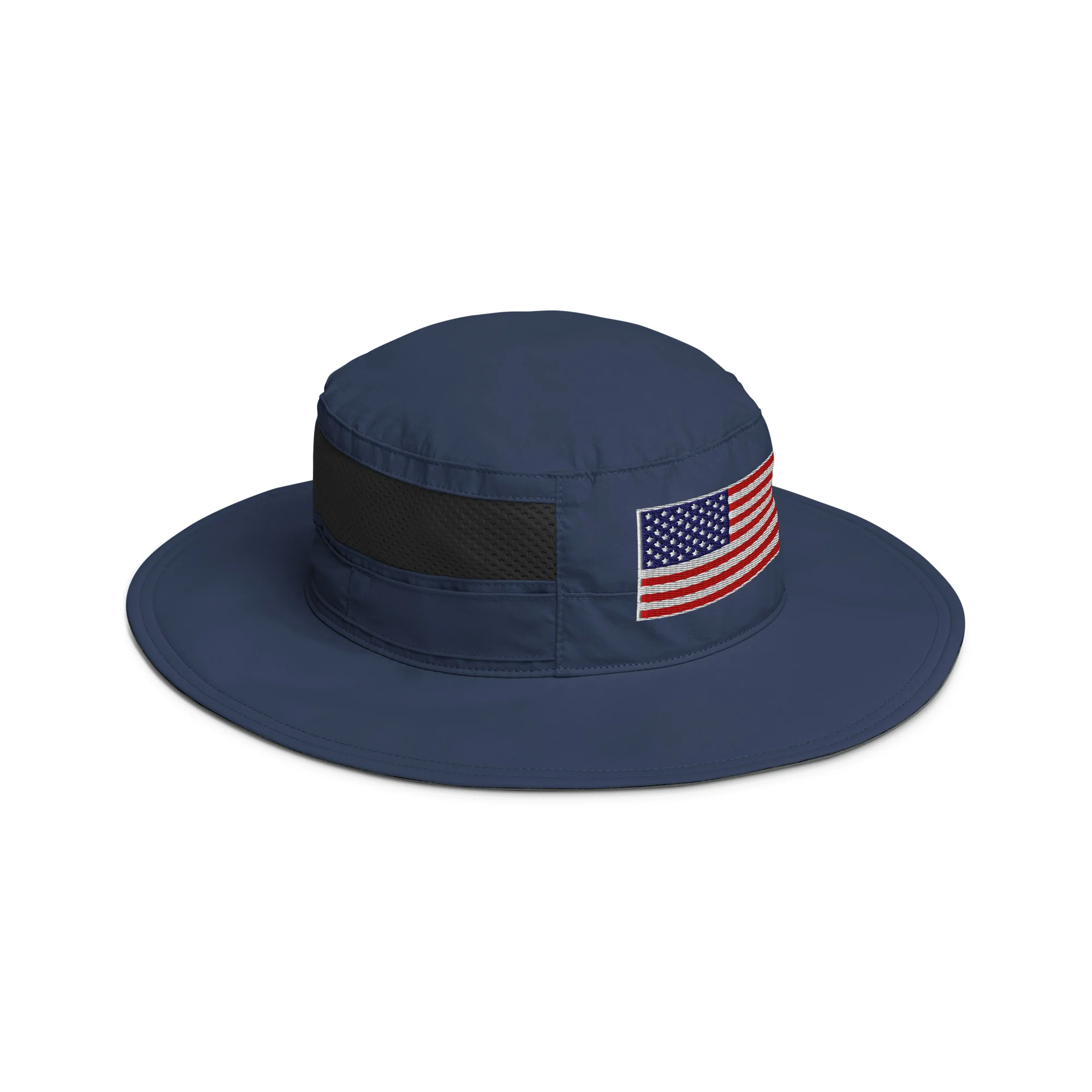 American Flag Boonie Hat – UPF 50 Sun Protection with a Fully Embroidered Flag - Image 5