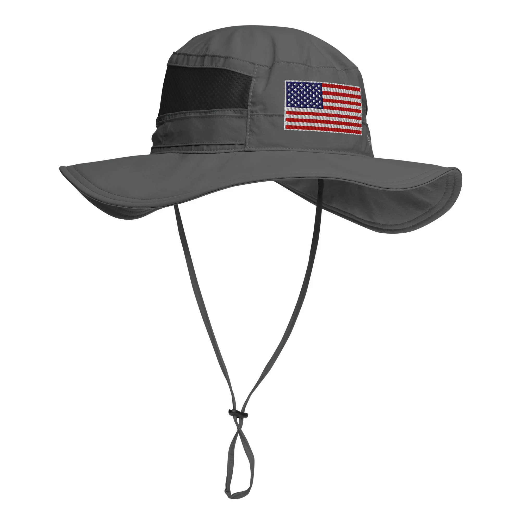 American Flag Boonie Hat – UPF 50 Sun Protection with a Fully Embroidered Flag - Image 8