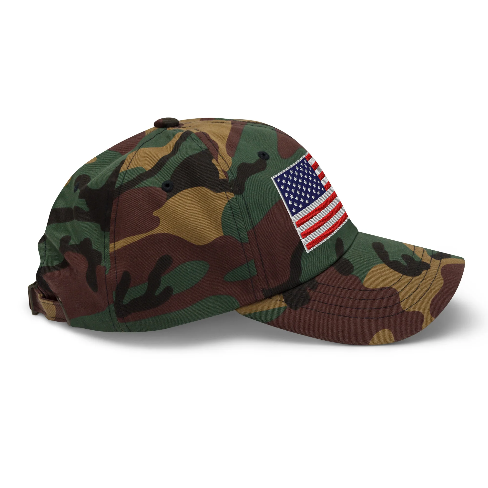 American Flag Dad Hat – Embroidered in the USA - Image 32