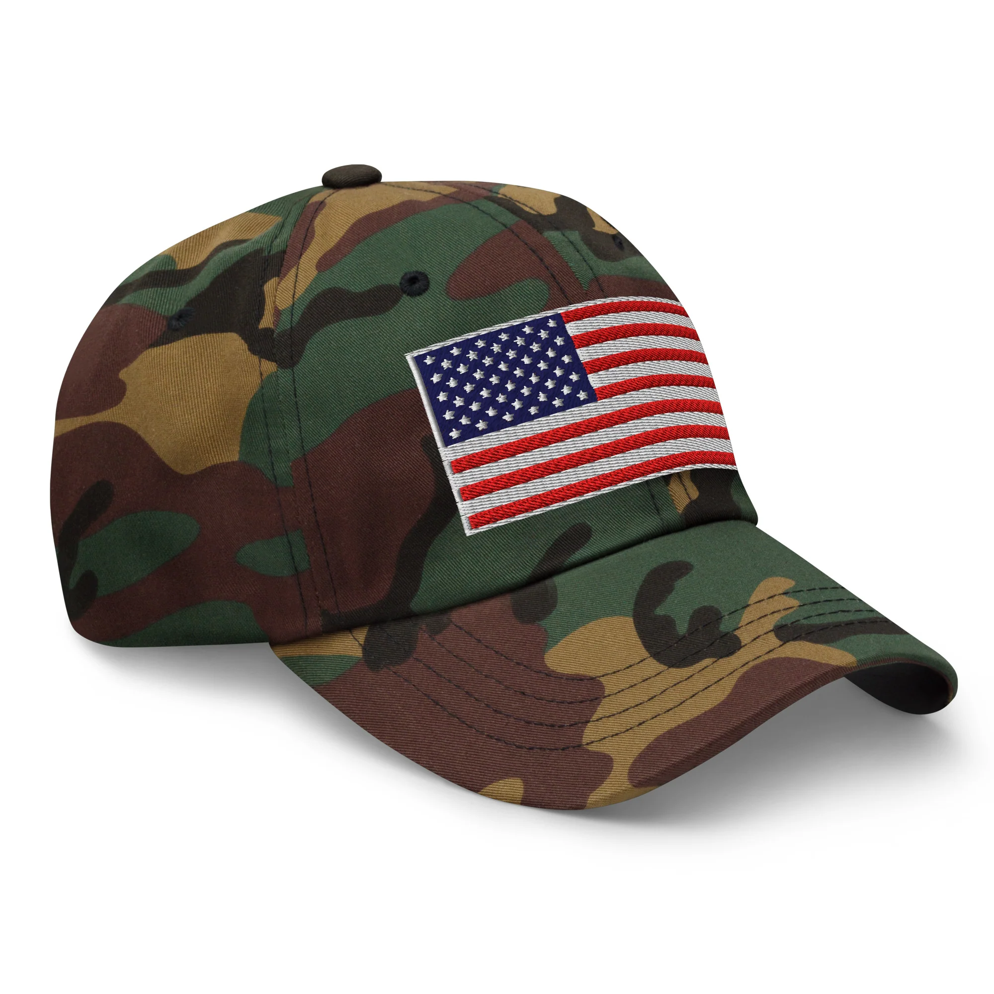 American Flag Dad Hat – Embroidered in the USA - Image 33