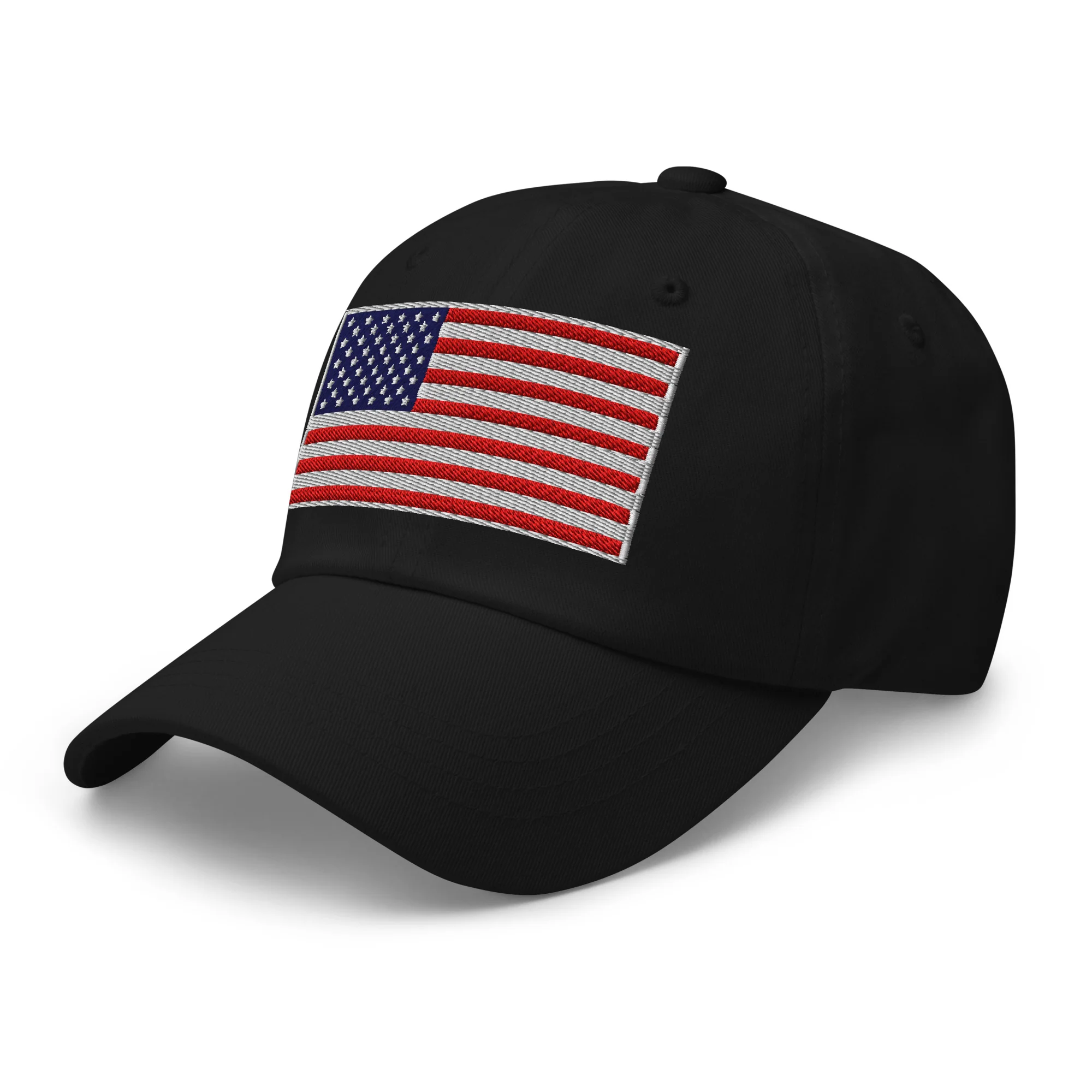 American Flag Dad Hat – Embroidered in the USA - Image 6