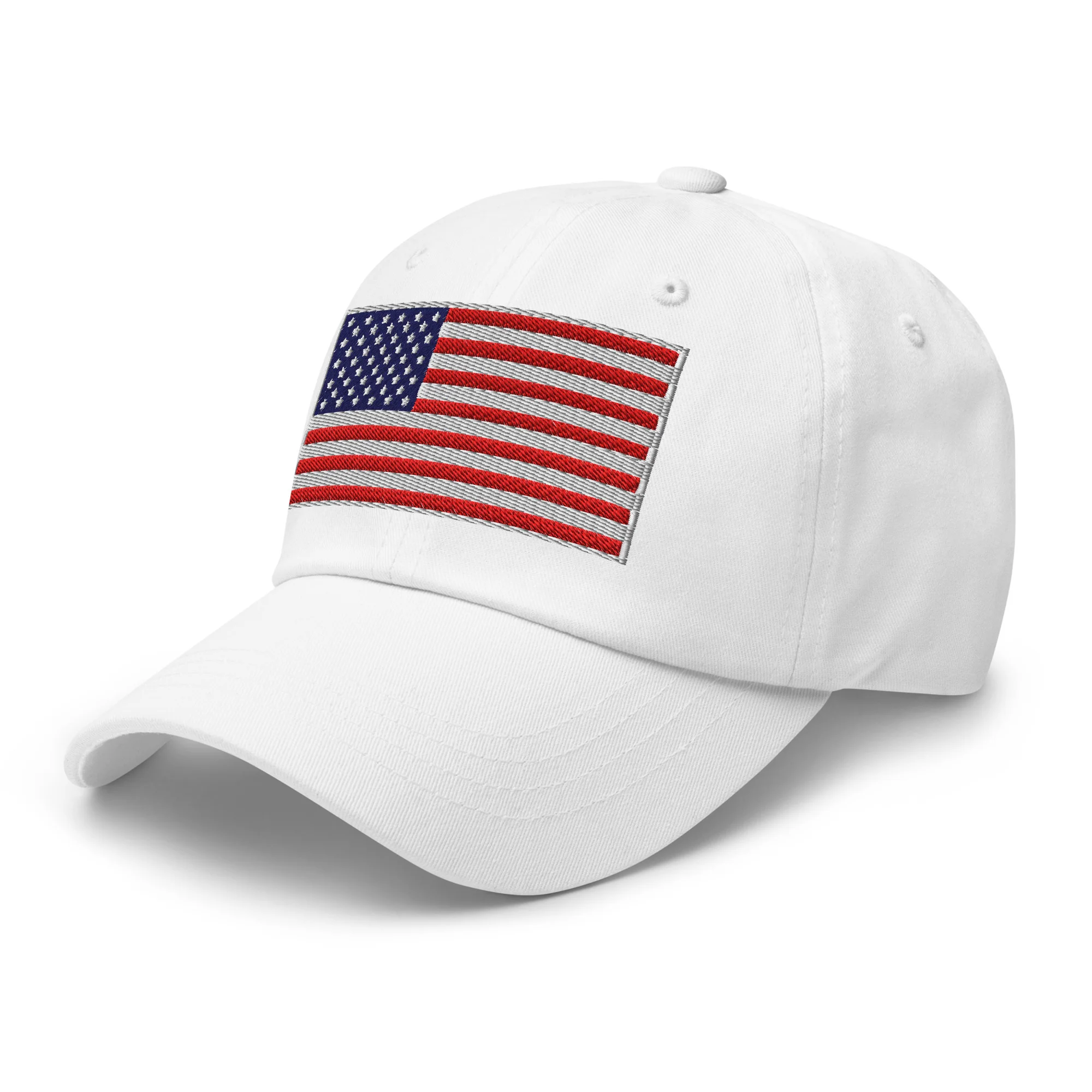 American Flag Dad Hat – Embroidered in the USA - Image 65