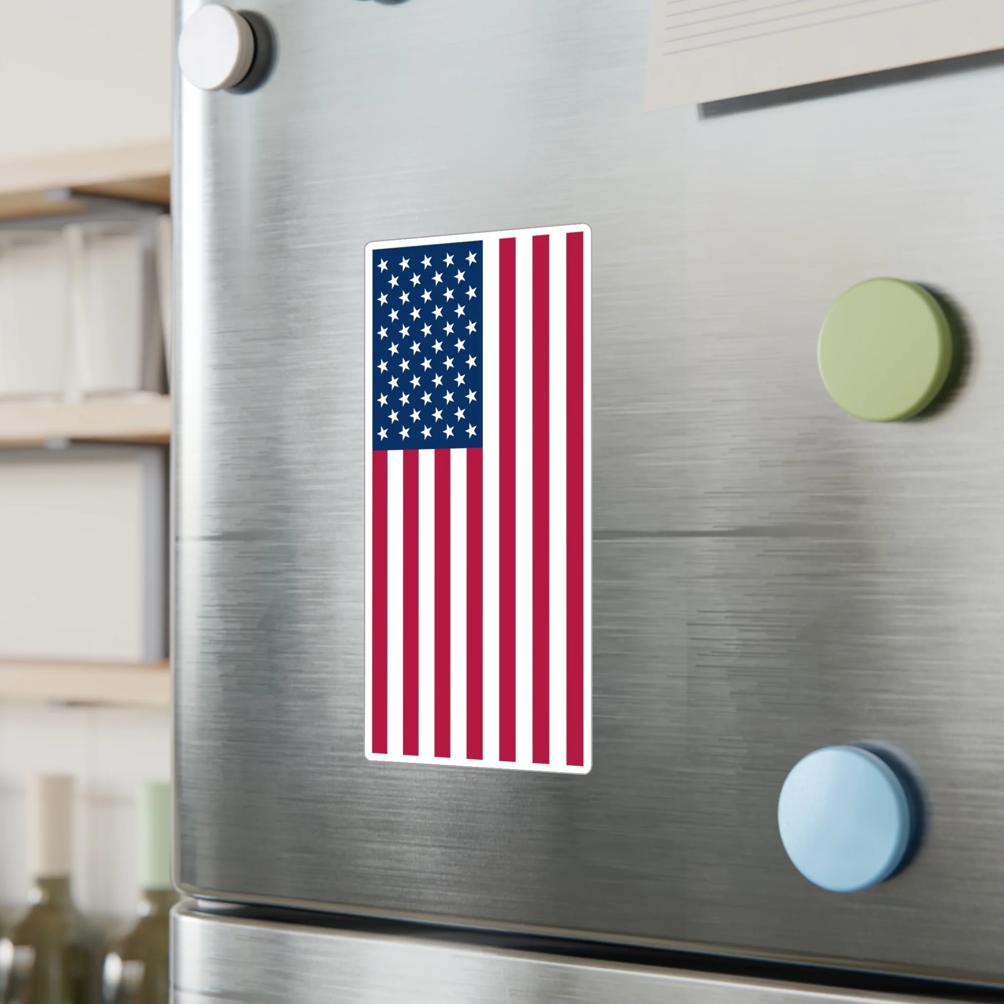 American Flag Decal (Left-side) (indoor and outdoor use) - Image 12