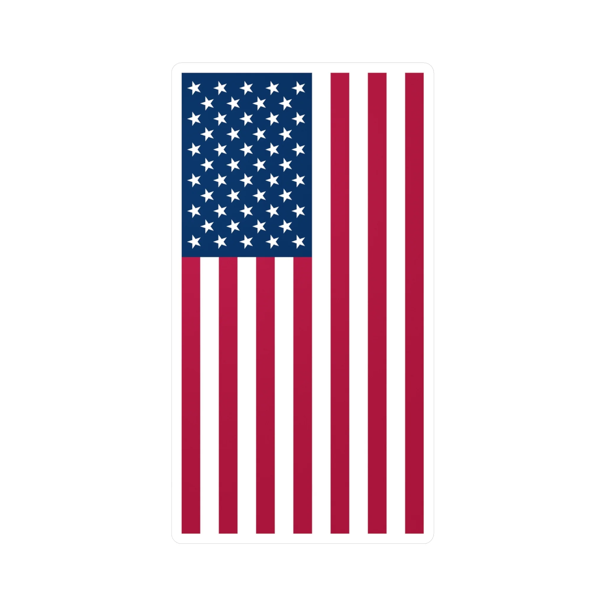 American Flag Decal (Left-side) (indoor and outdoor use) - Image 2