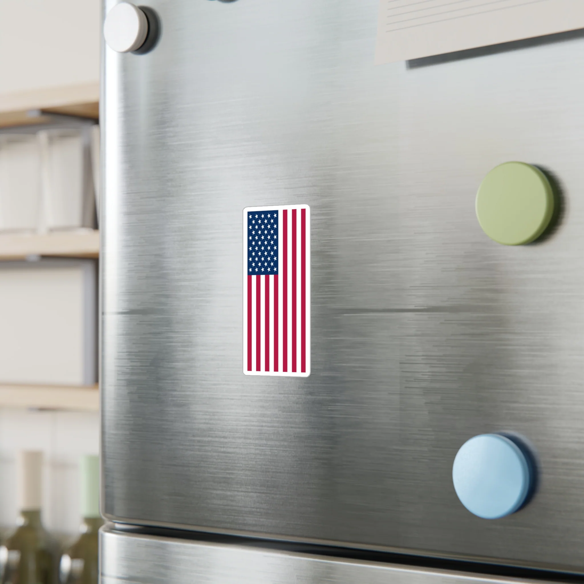 American Flag Decal (Left-side) (indoor and outdoor use) - Image 6