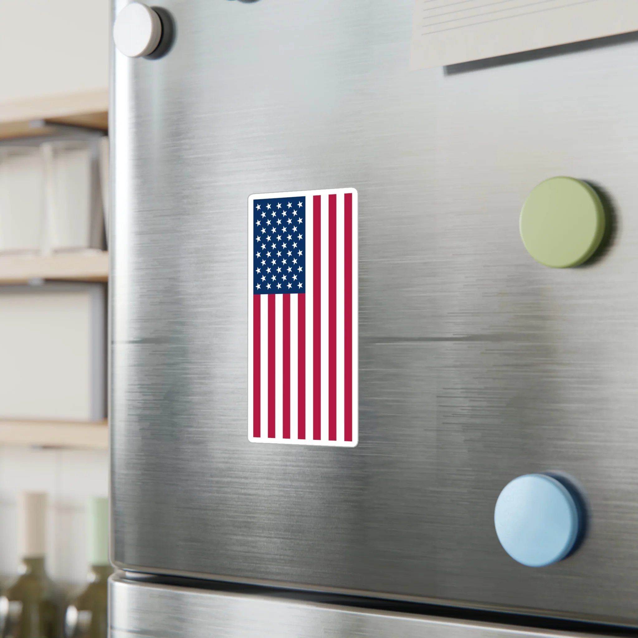 American Flag Decal (Left-side) (indoor and outdoor use) - Image 9