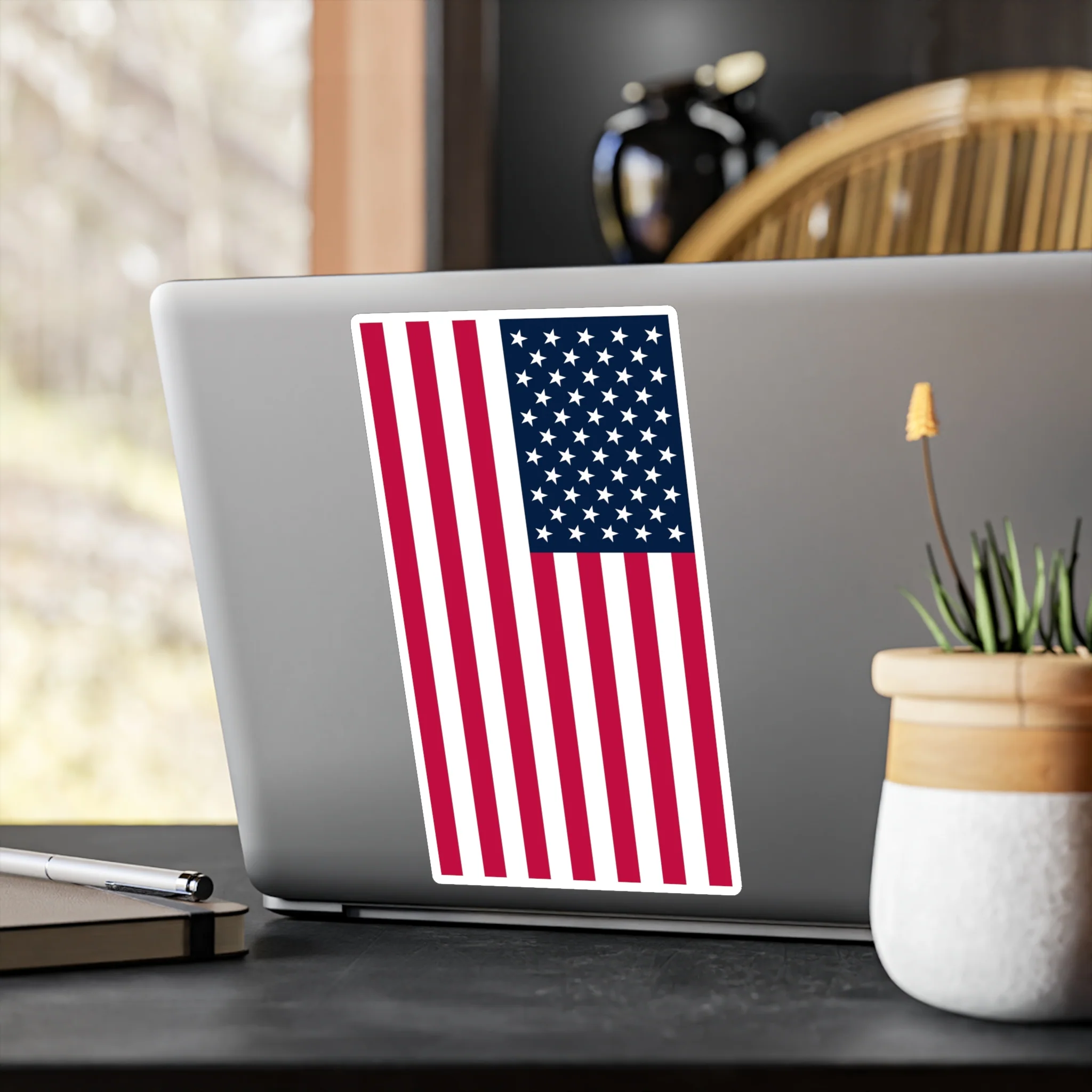 American Flag Decal (Right-side) (indoor and outdoor use) - Image 16