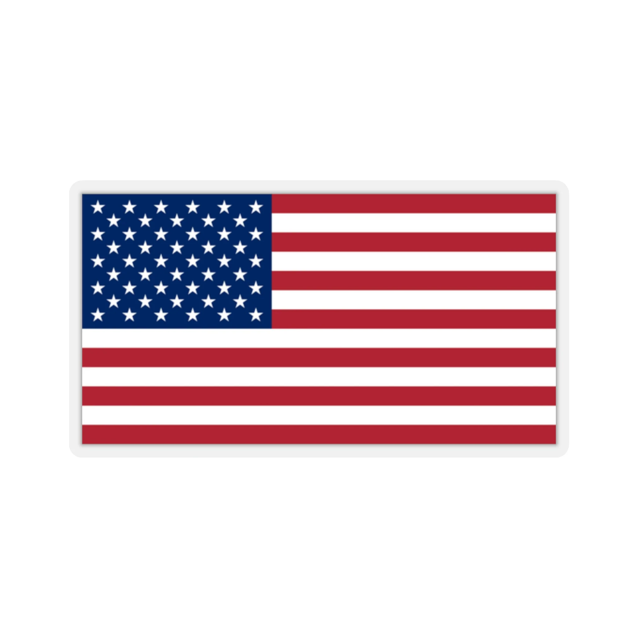 American Flag Sticker - Image 2