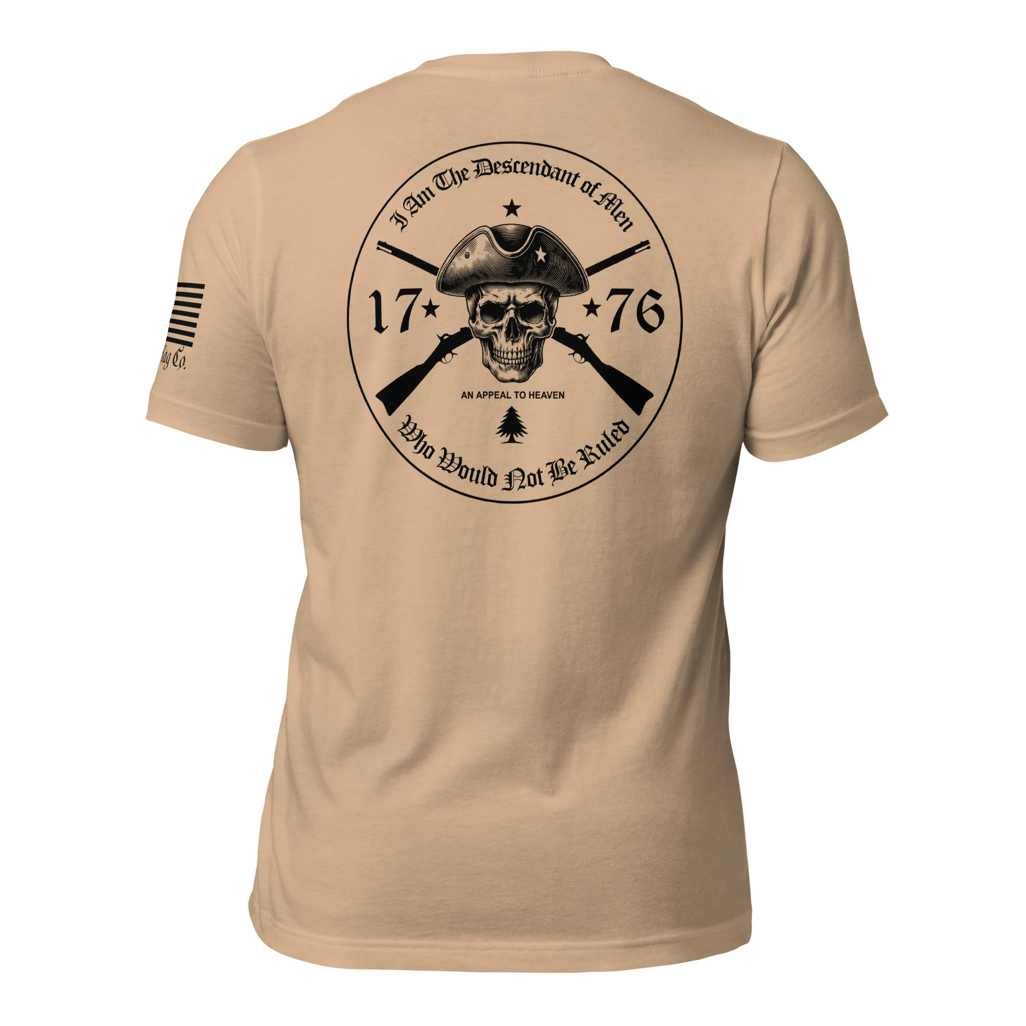 An Appeal to Heaven T-Shirt | 1776 Patriot DTG Print