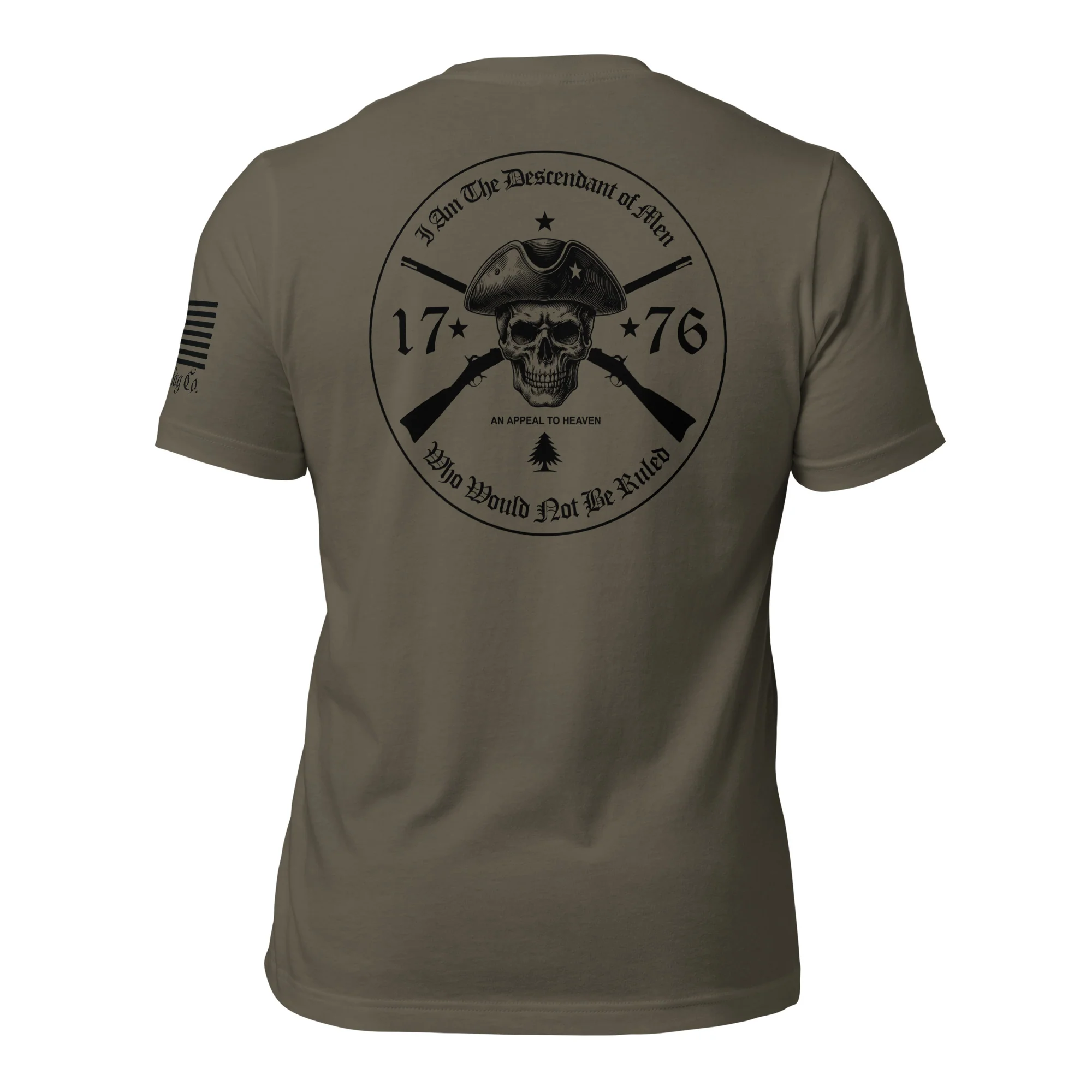 An Appeal to Heaven T-Shirt | 1776 Patriot DTG Print - Image 9