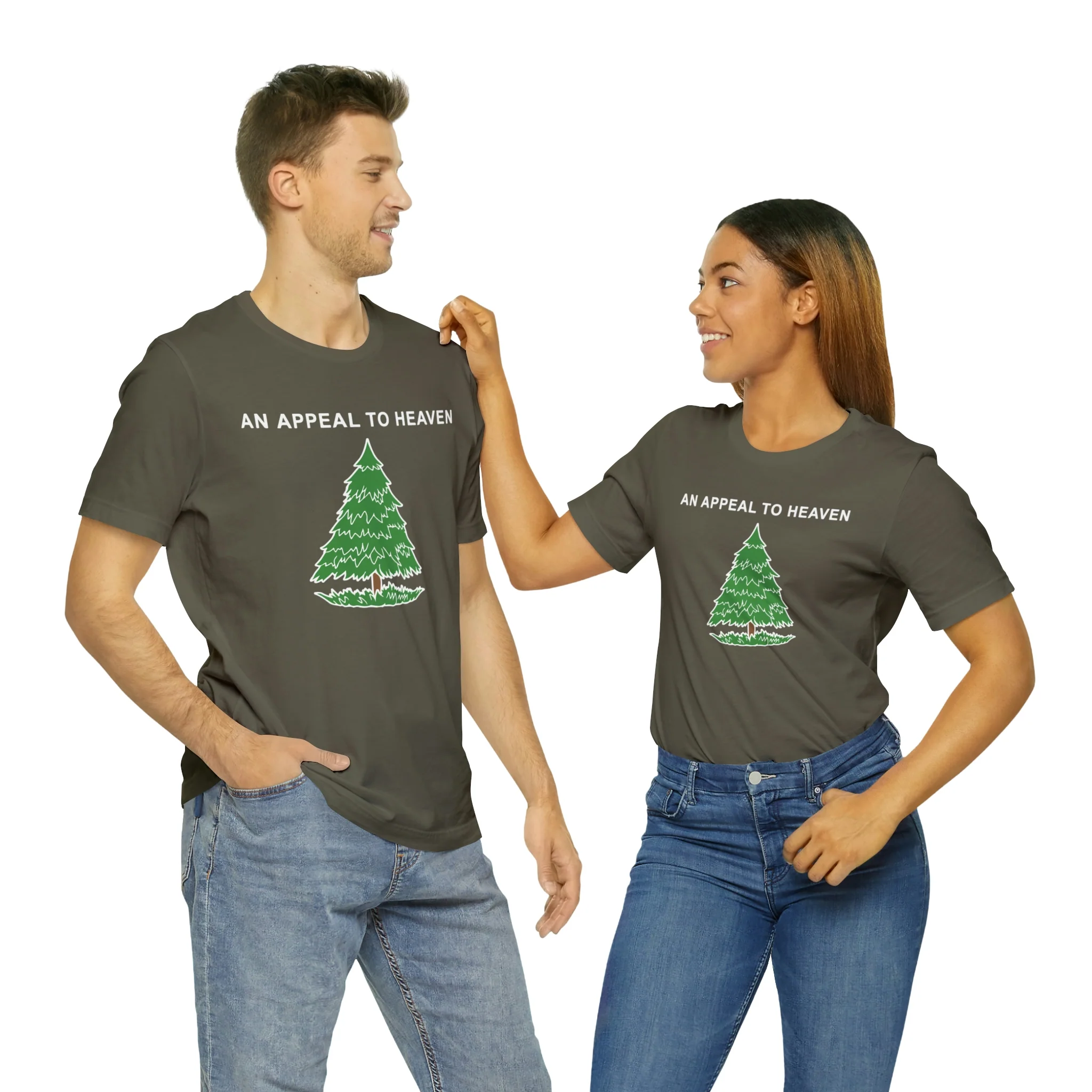An Appeal To Heaven T Shirt: Bella + Canvas 3001 - Image 25