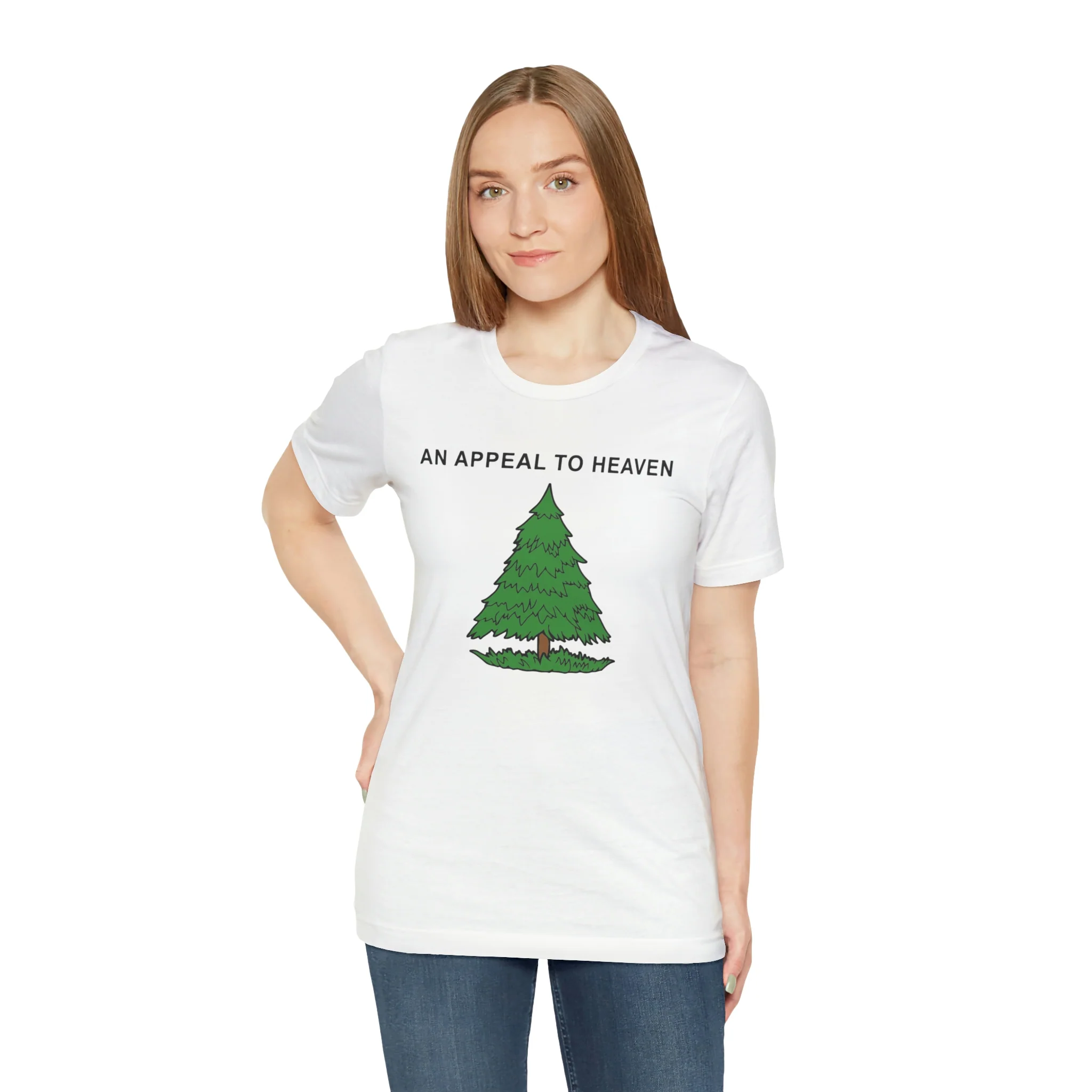 An Appeal To Heaven T Shirt: Bella + Canvas 3001 - Image 4