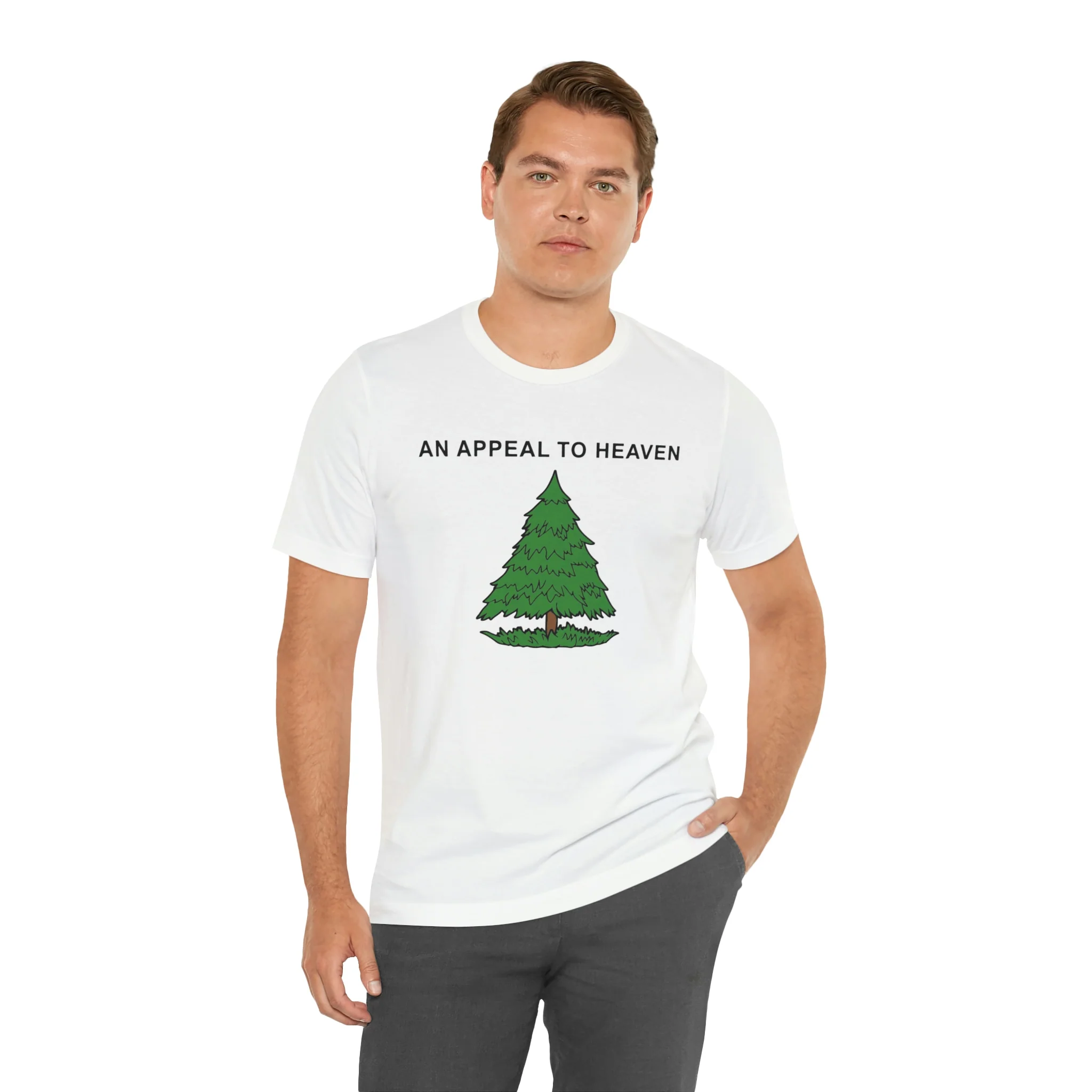 An Appeal To Heaven T Shirt: Bella + Canvas 3001 - Image 5