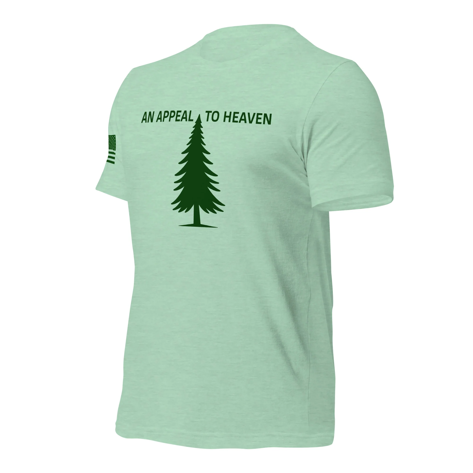 An Appeal To Heaven T-Shirt (Dark Green Logo) - Image 15