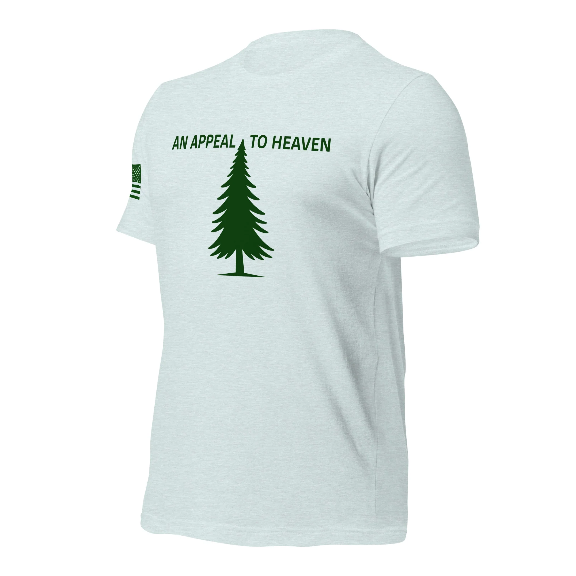 An Appeal To Heaven T-Shirt (Dark Green Logo) - Image 30