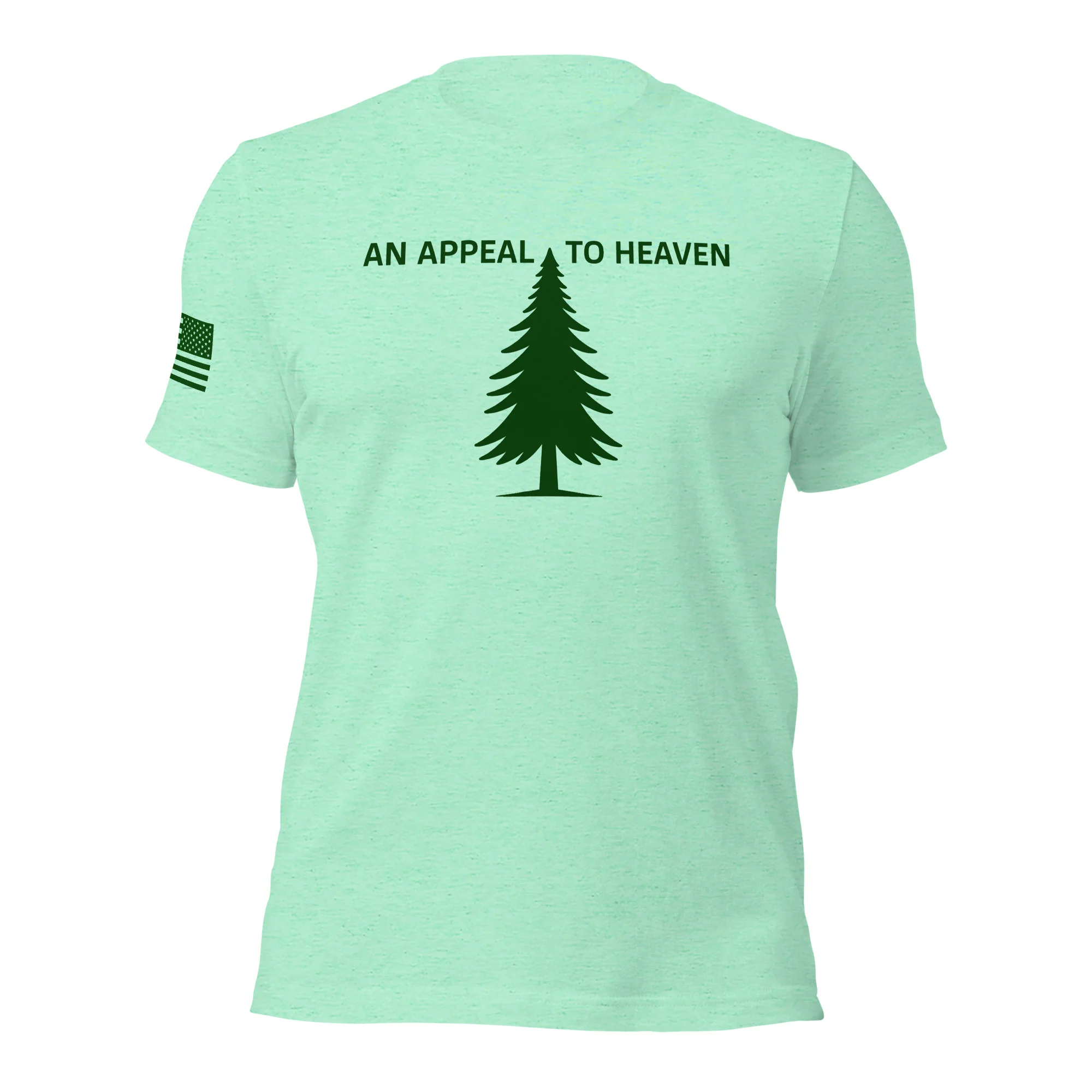 An Appeal To Heaven T-Shirt (Dark Green Logo) - Image 32