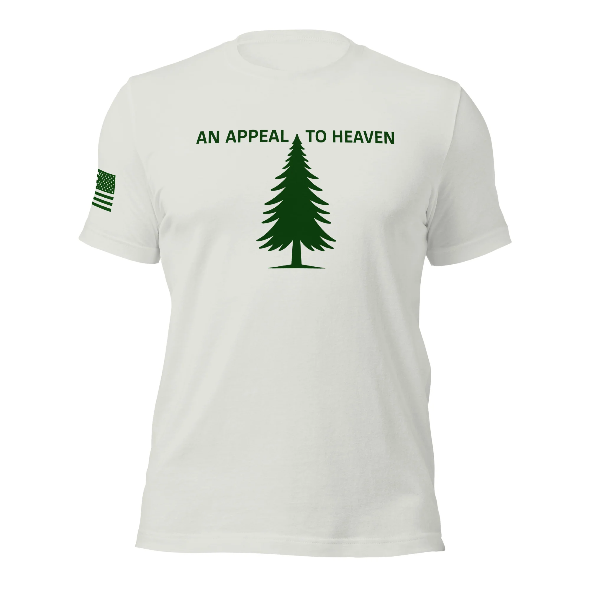 An Appeal To Heaven T-Shirt (Dark Green Logo) - Image 35