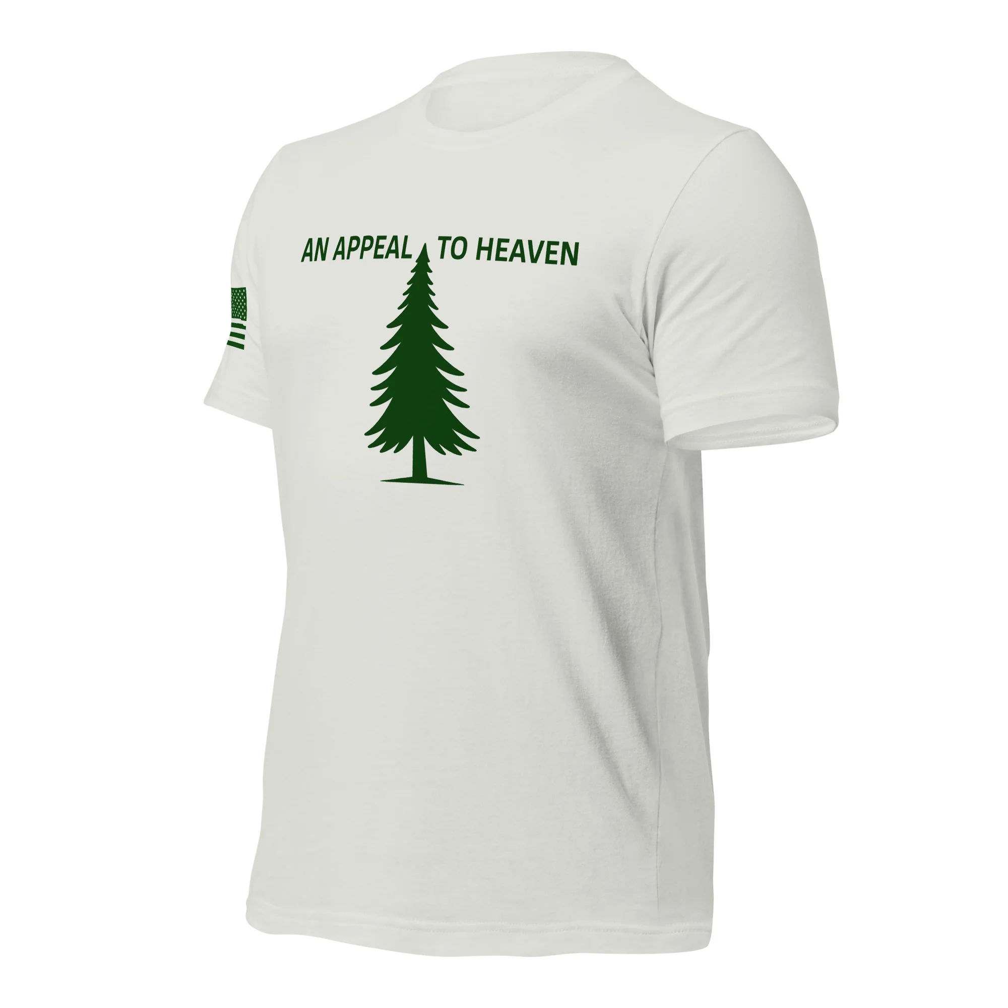 An Appeal To Heaven T-Shirt (Dark Green Logo) - Image 36