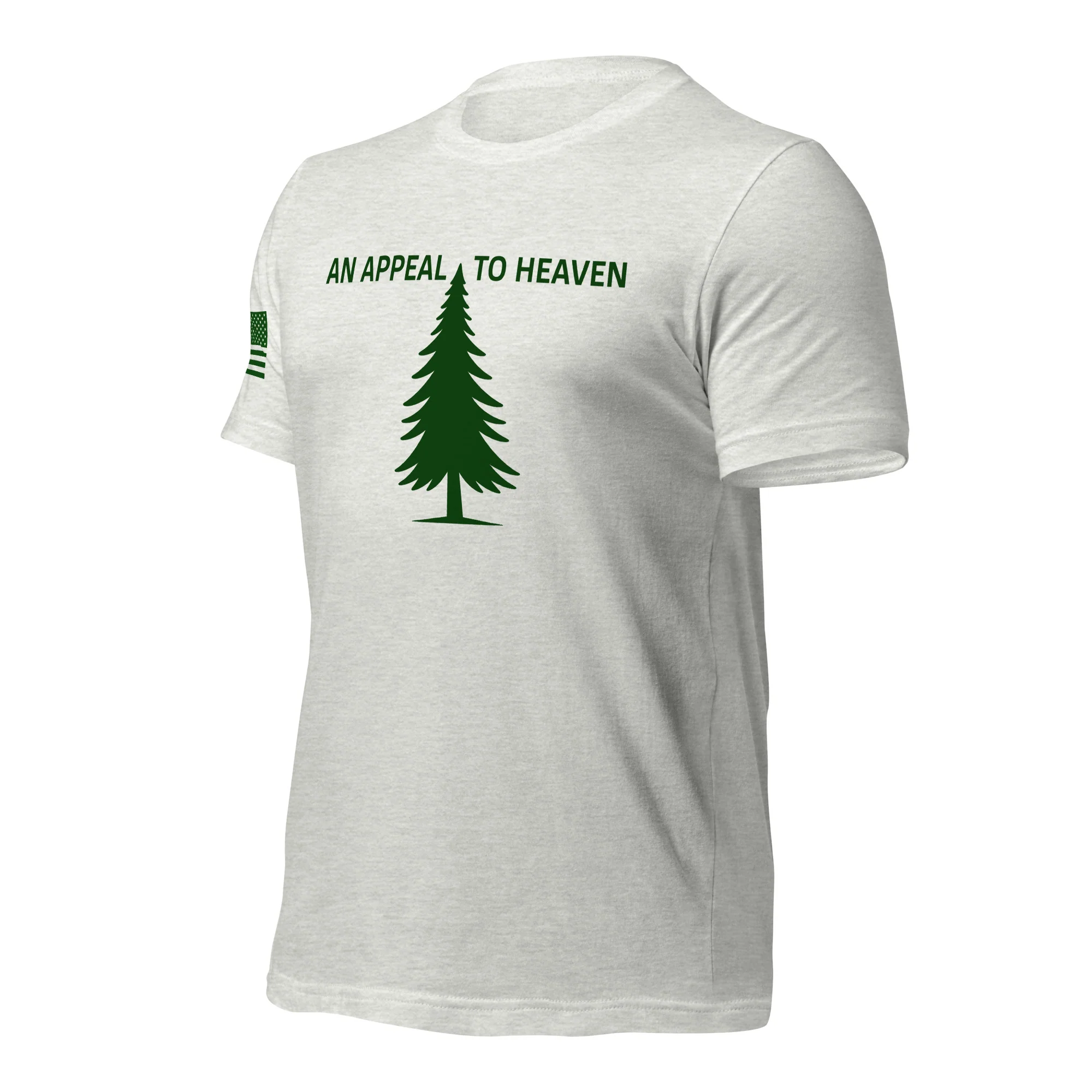 An Appeal To Heaven T-Shirt (Dark Green Logo) - Image 39
