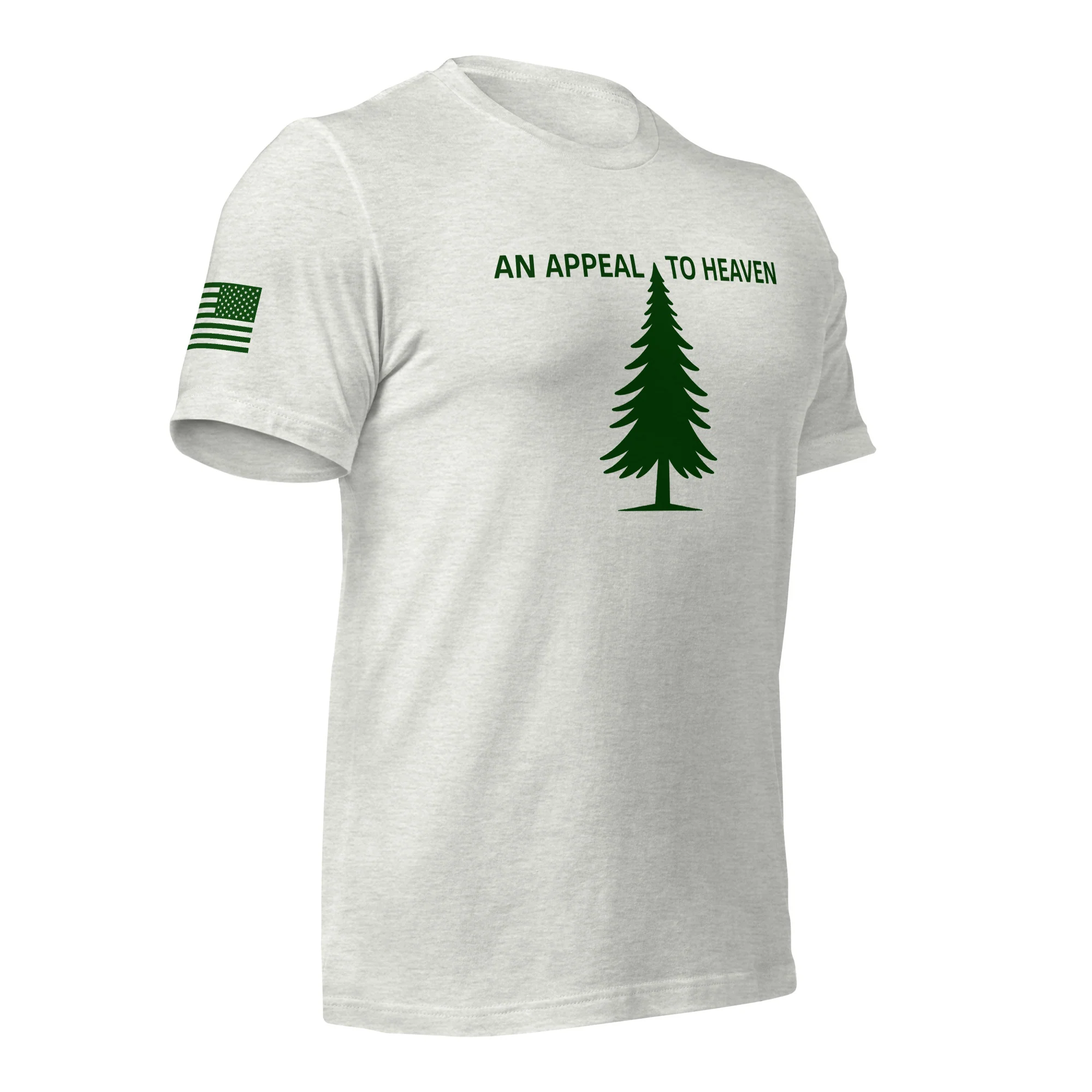 An Appeal To Heaven T-Shirt (Dark Green Logo) - Image 40