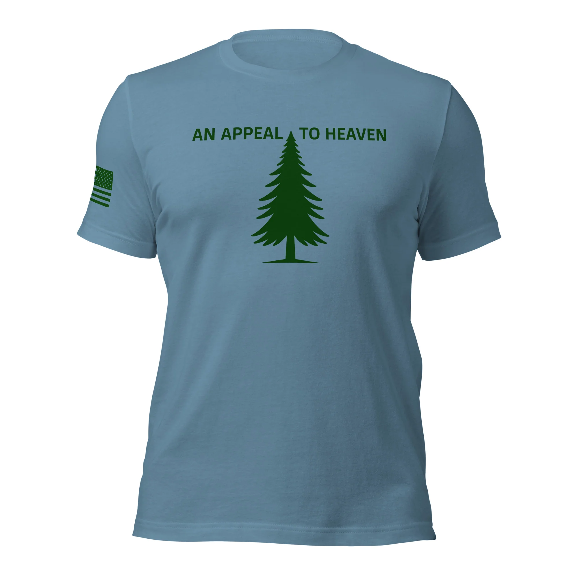 An Appeal To Heaven T-Shirt (Dark Green Logo) - Image 5