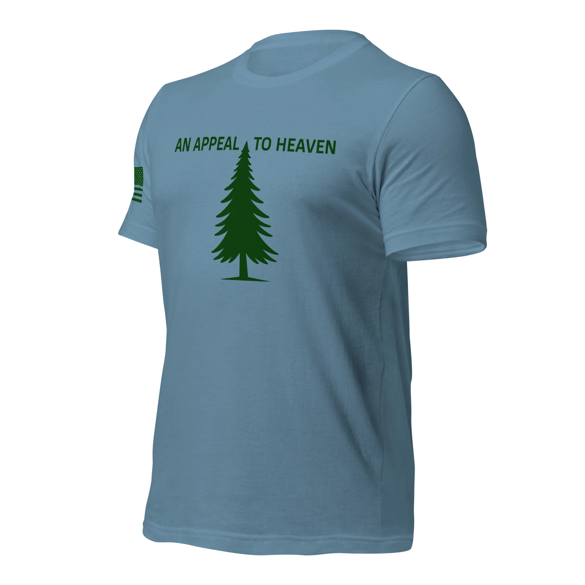An Appeal To Heaven T-Shirt (Dark Green Logo) - Image 6