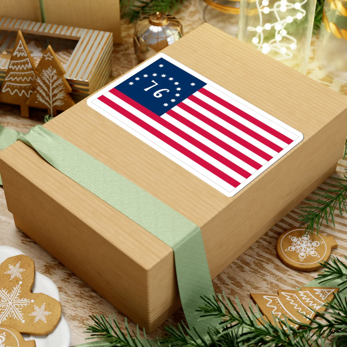 Bennington Flag Stickers - Flag Design - Image 24