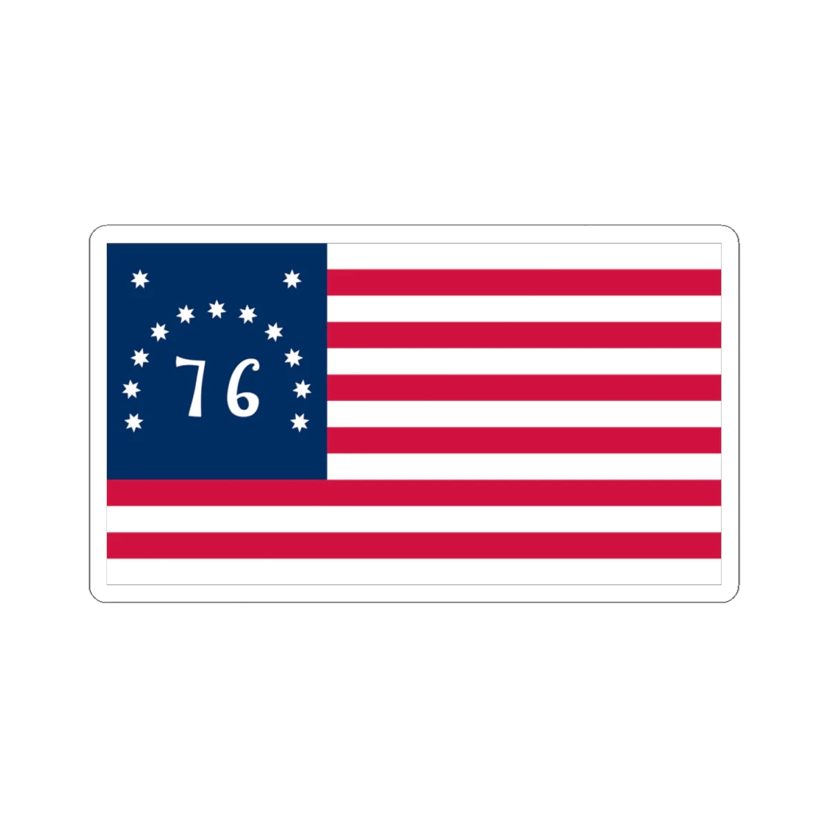 Bennington Flag Stickers - Flag Design - Image 6