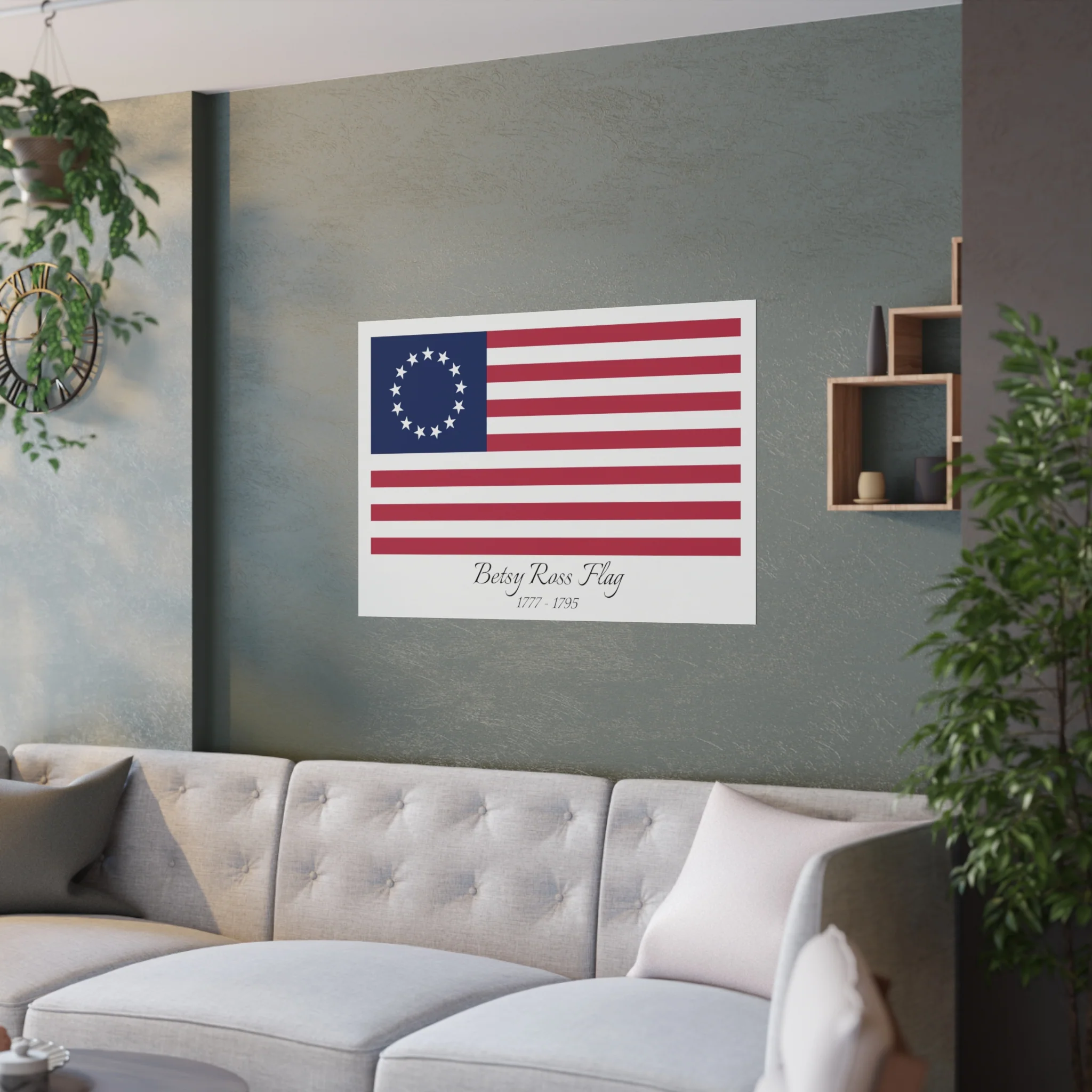 Betsy Ross Flag Poster 1777 - 1795 - Image 5