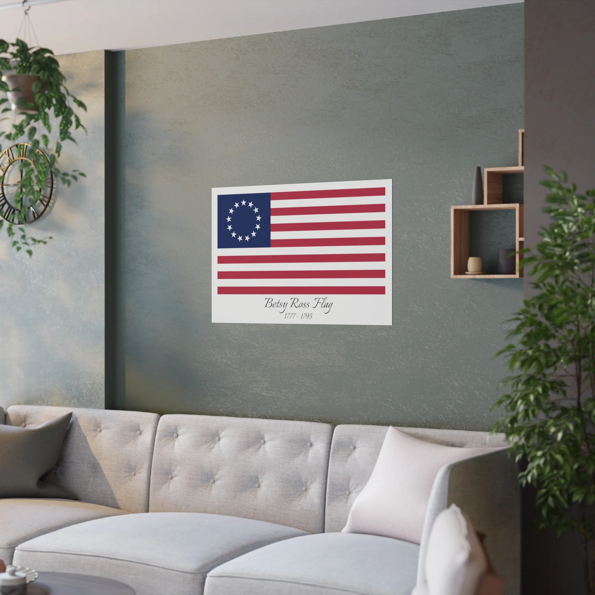 Betsy Ross Flag Poster 1777 - 1795 - Image 7