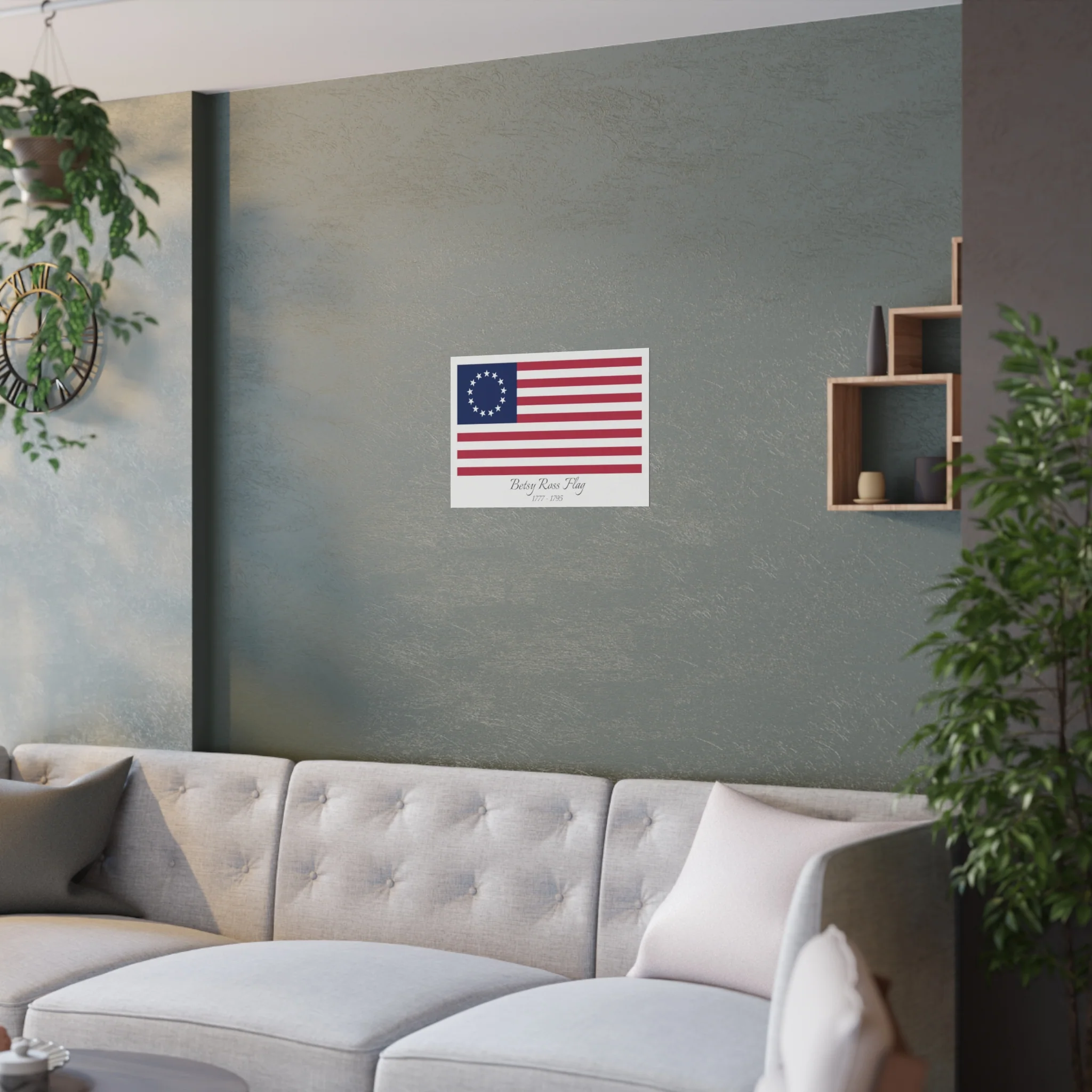 Betsy Ross Flag Poster 1777 - 1795 - Image 9