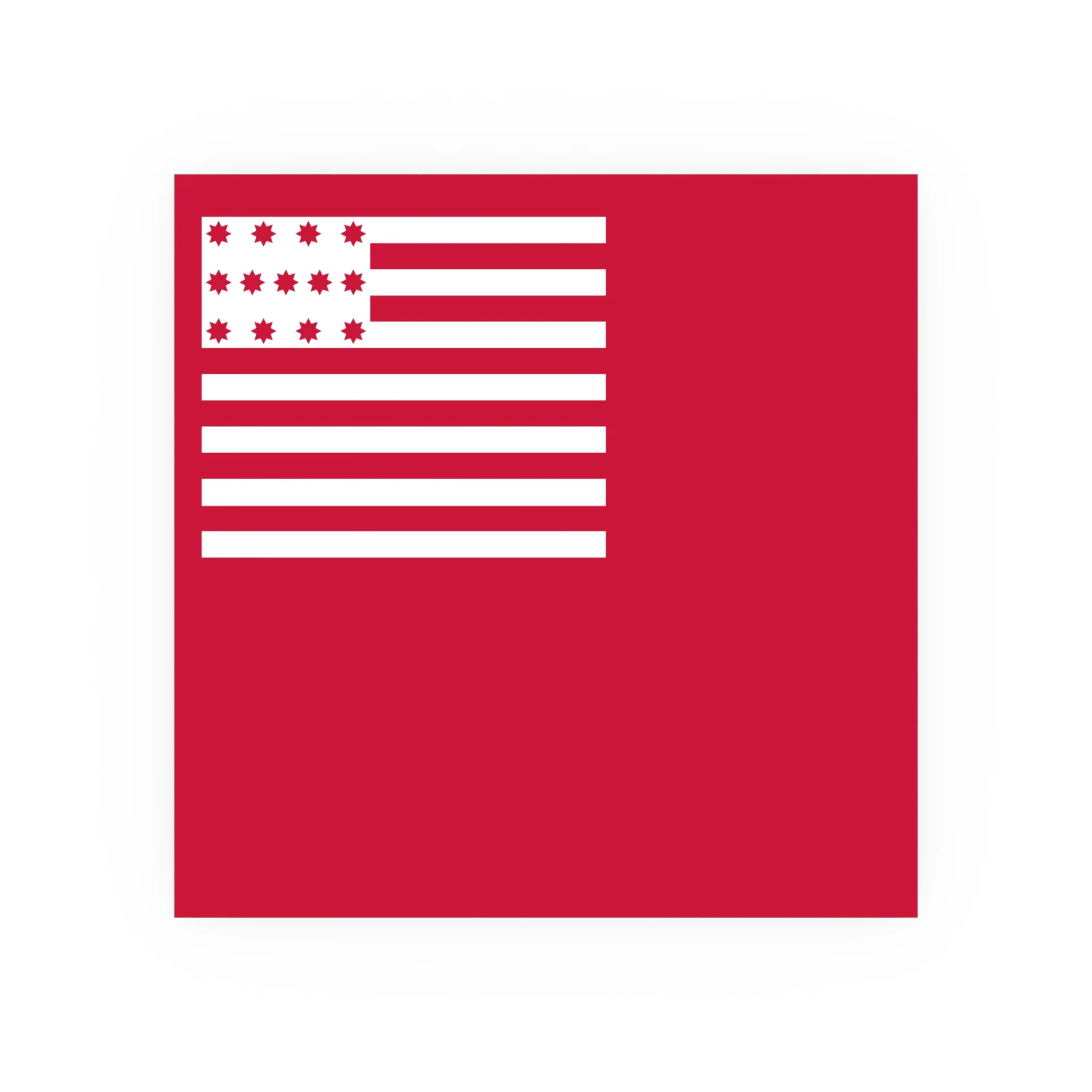 Brandywine Flag Poster (Medium) to (Jumbo-sized) - Image 2