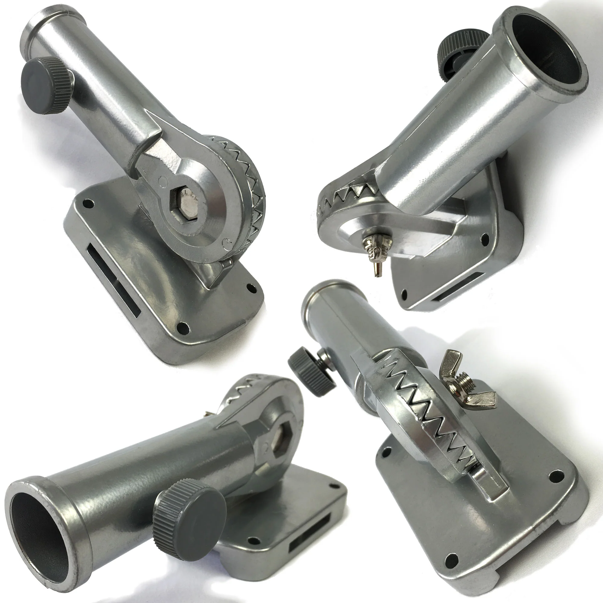 PATRIOT™ Flag Pole and FREEDOM™ Bracket Kit - Brushed Aluminum (6ft, 1-inch Diameter) - Image 6