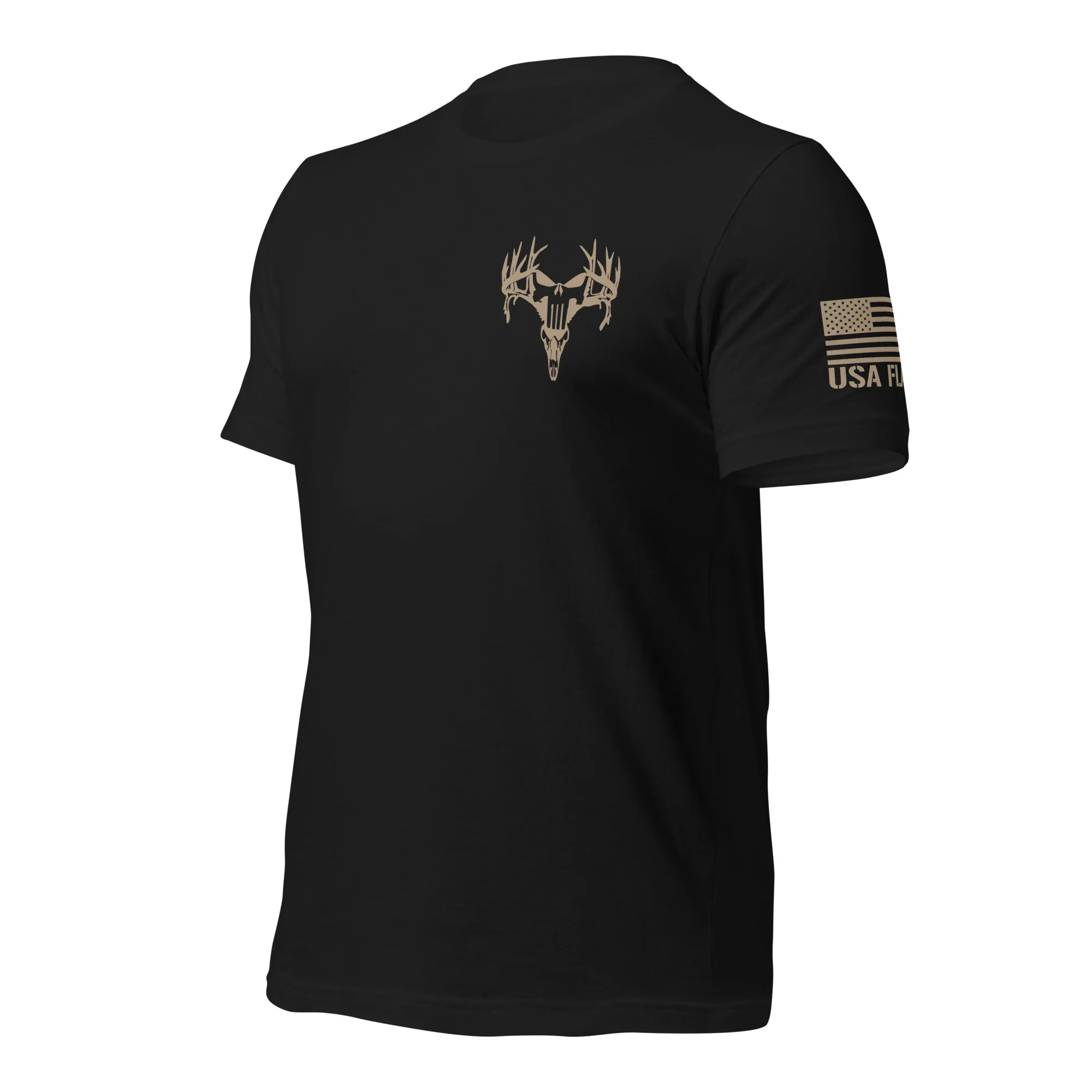 Camo USA Flag T-Shirt | Unisex T-Shirts | DTG Printing - Image 25