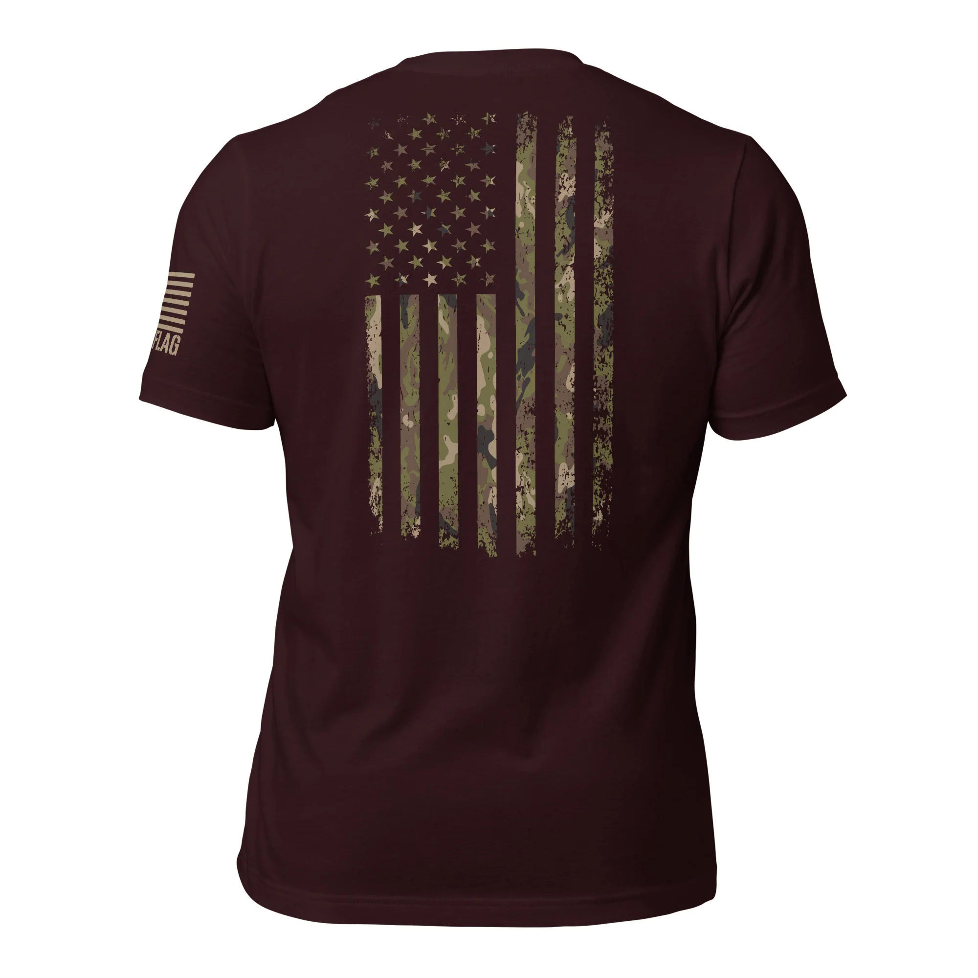 Camo USA Flag T-Shirt | Unisex T-Shirts | DTG Printing - Image 28