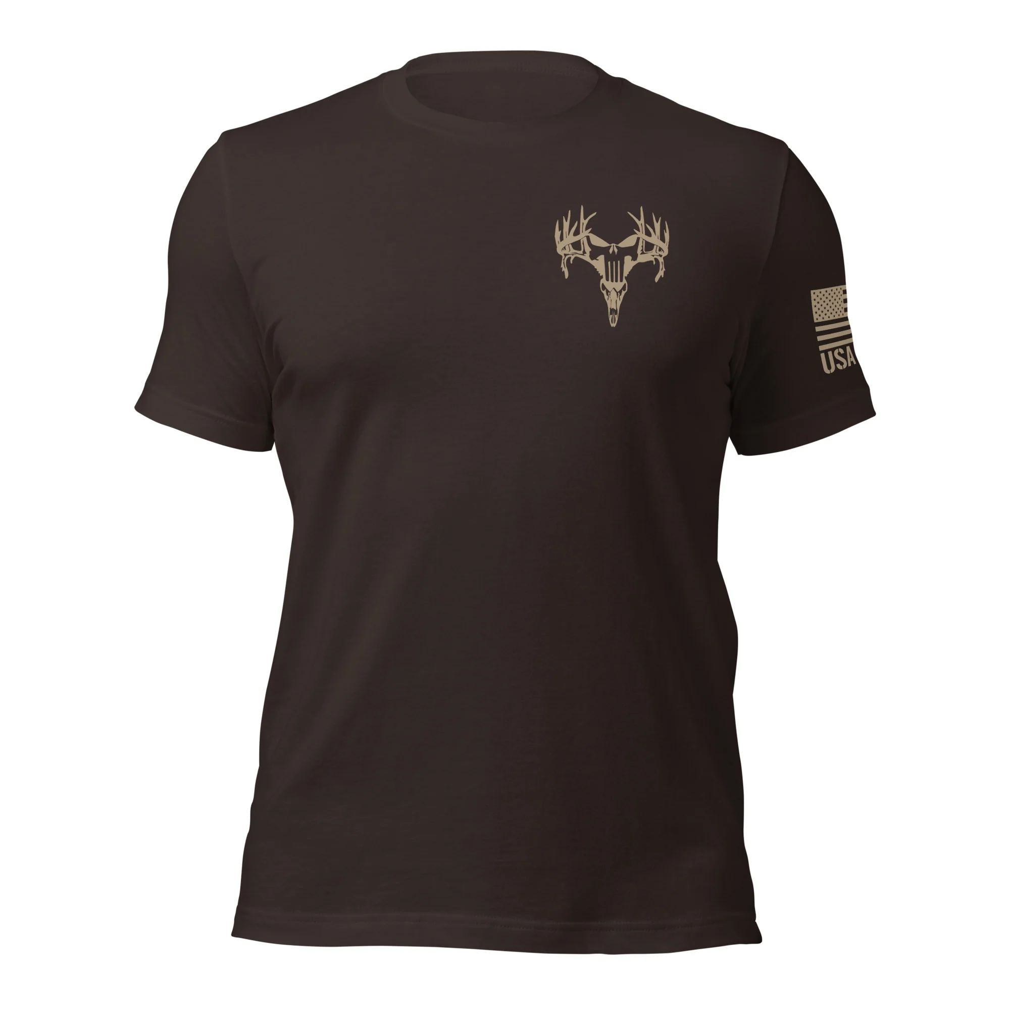 Camo USA Flag T-Shirt | Unisex T-Shirts | DTG Printing - Image 47