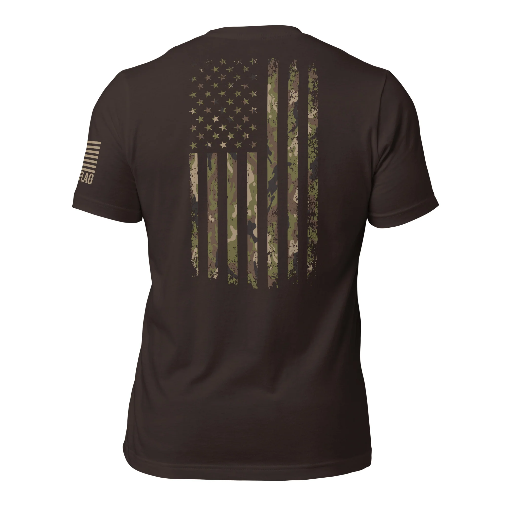 Camo USA Flag T-Shirt | Unisex T-Shirts | DTG Printing - Image 48