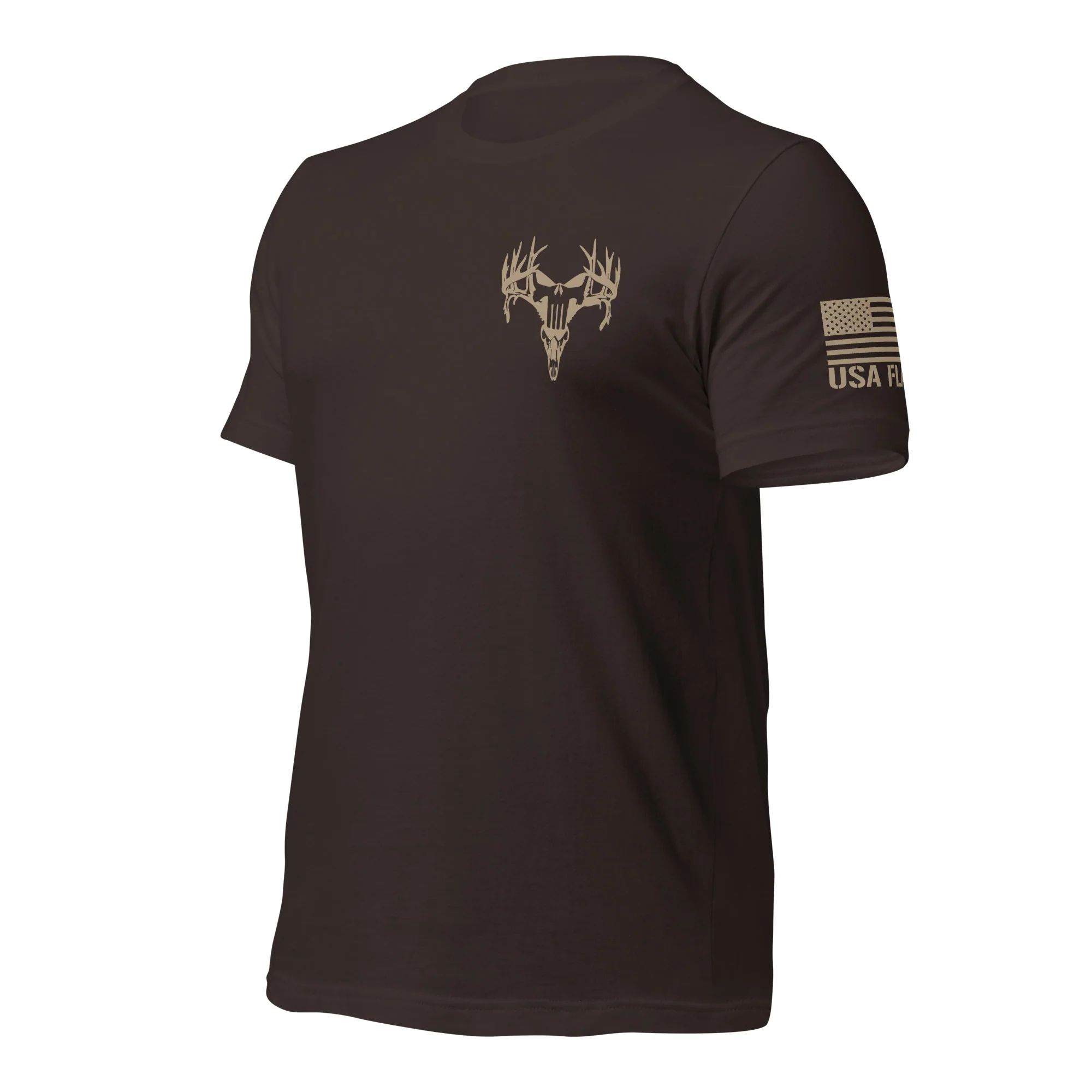 Camo USA Flag T-Shirt | Unisex T-Shirts | DTG Printing - Image 49