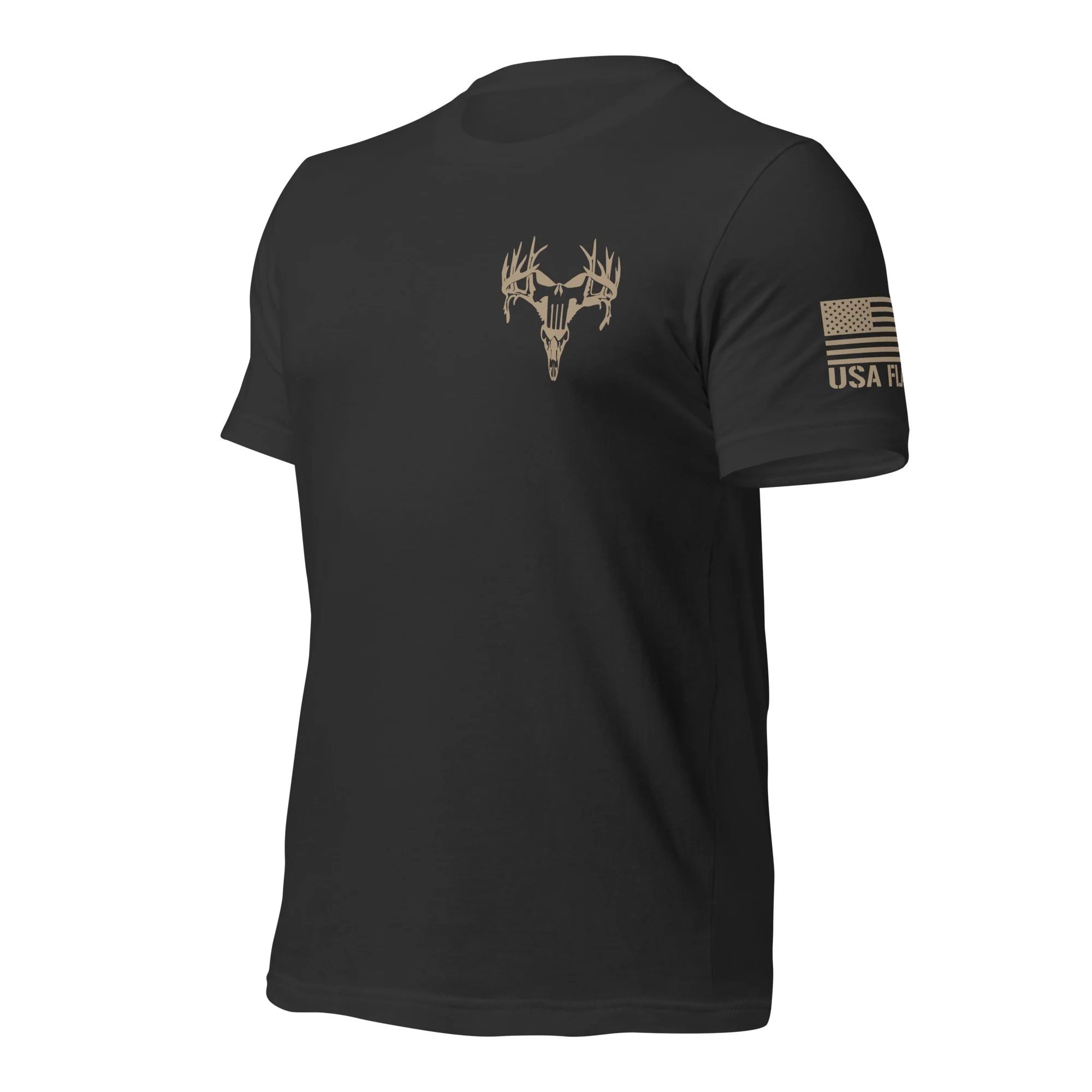 Camo USA Flag T-Shirt | Unisex T-Shirts | DTG Printing - Image 53