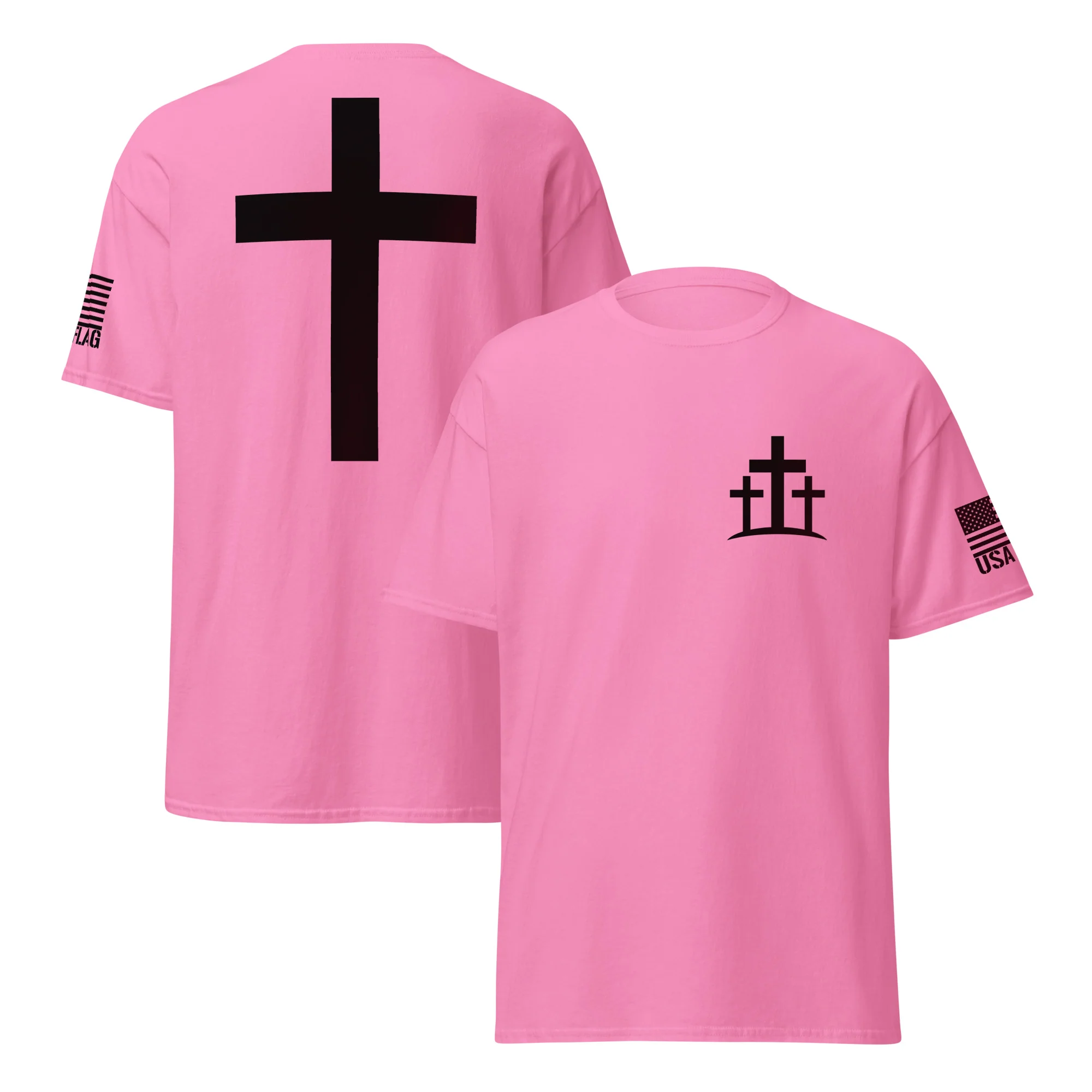 Christian Cross T-Shirts | Unisex Classic Tees | Gildan 5000 - Image 14