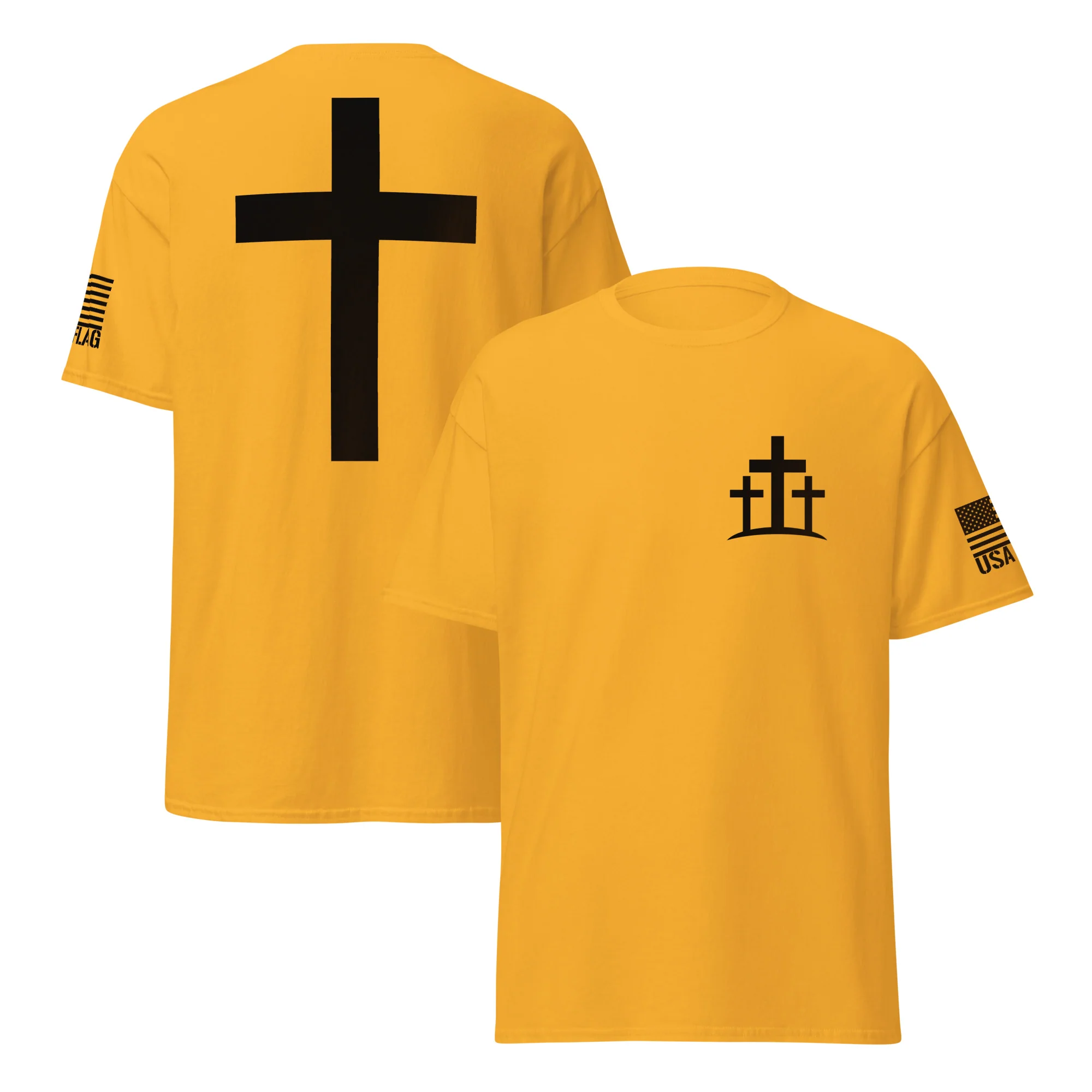 Christian Cross T-Shirts | Unisex Classic Tees | Gildan 5000 - Image 15