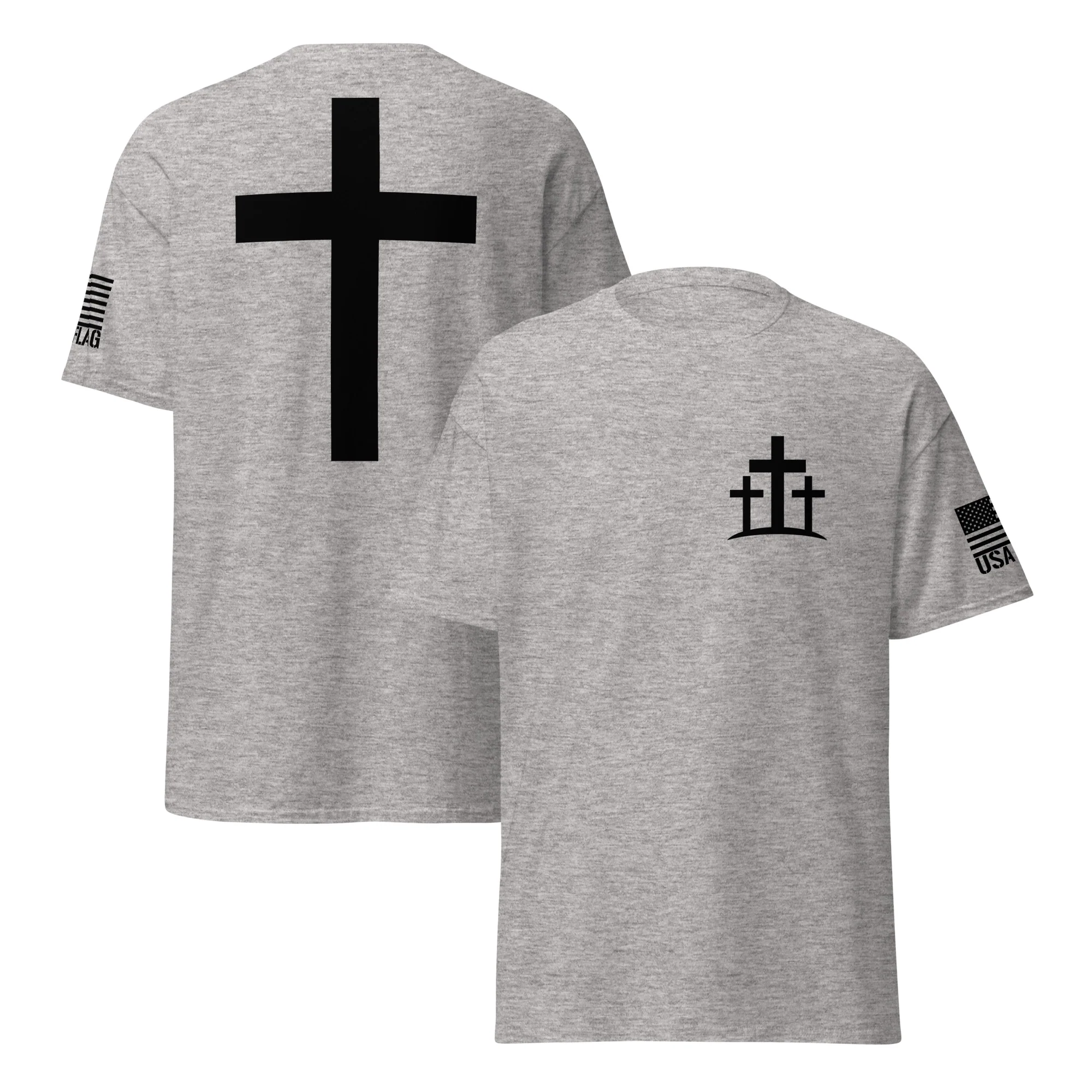 Christian Cross T-Shirts | Unisex Classic Tees | Gildan 5000 - Image 16
