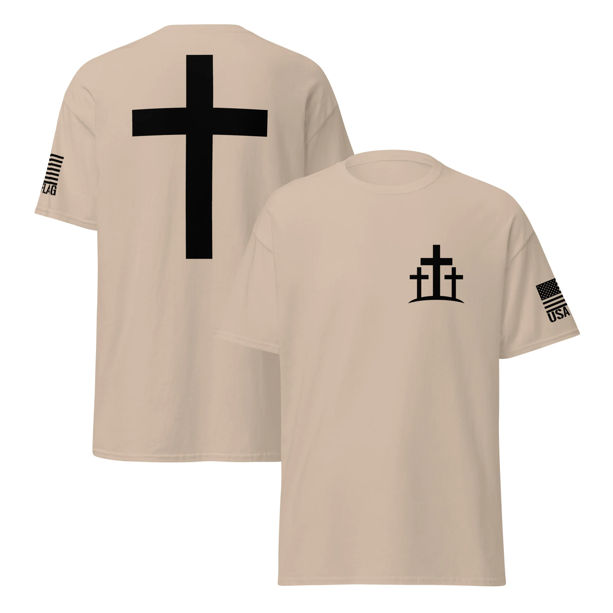 Christian Cross T-Shirts | Unisex Classic Tees | Gildan 5000 - Image 17